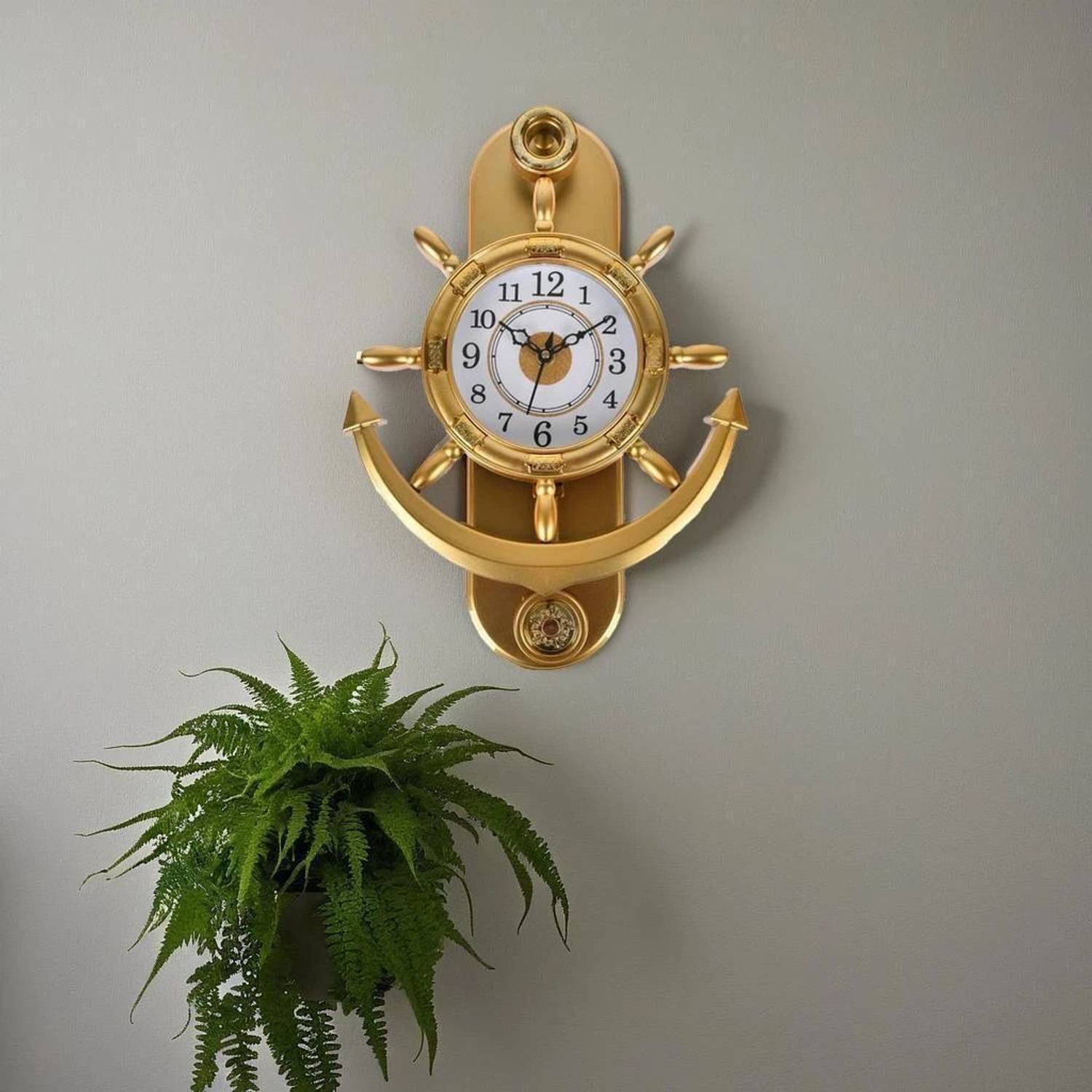 GOT Dreams Analog 38 cm X 28 cm Wall Clock (Multicolor, With Glas