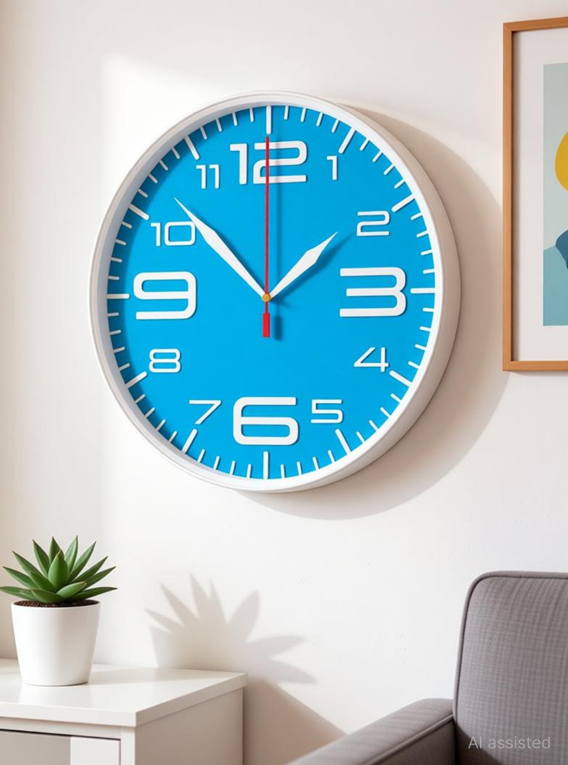 Image of Iksvaku Analog 25 cm X 25 cm Wall Clock