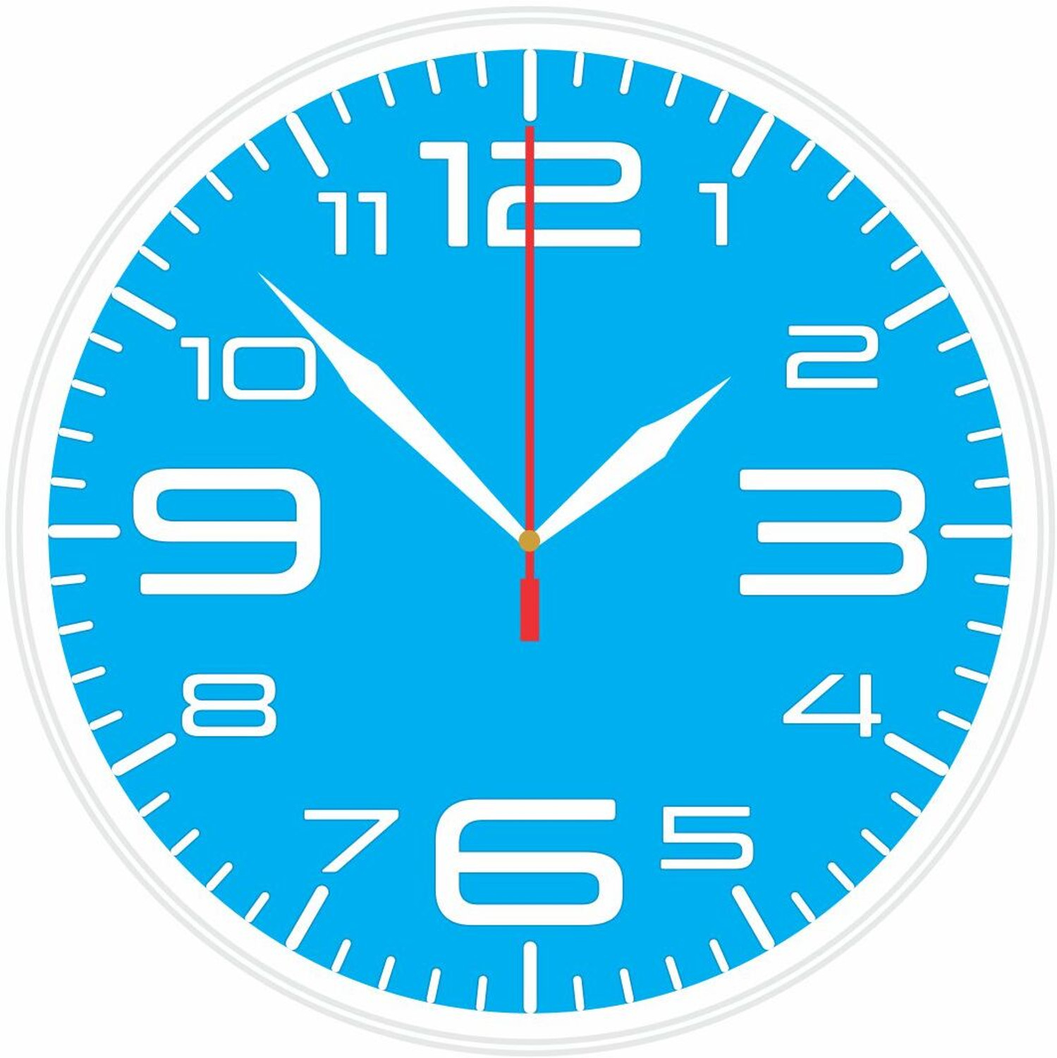 Image of Iksvaku Analog 25 cm X 25 cm Wall Clock