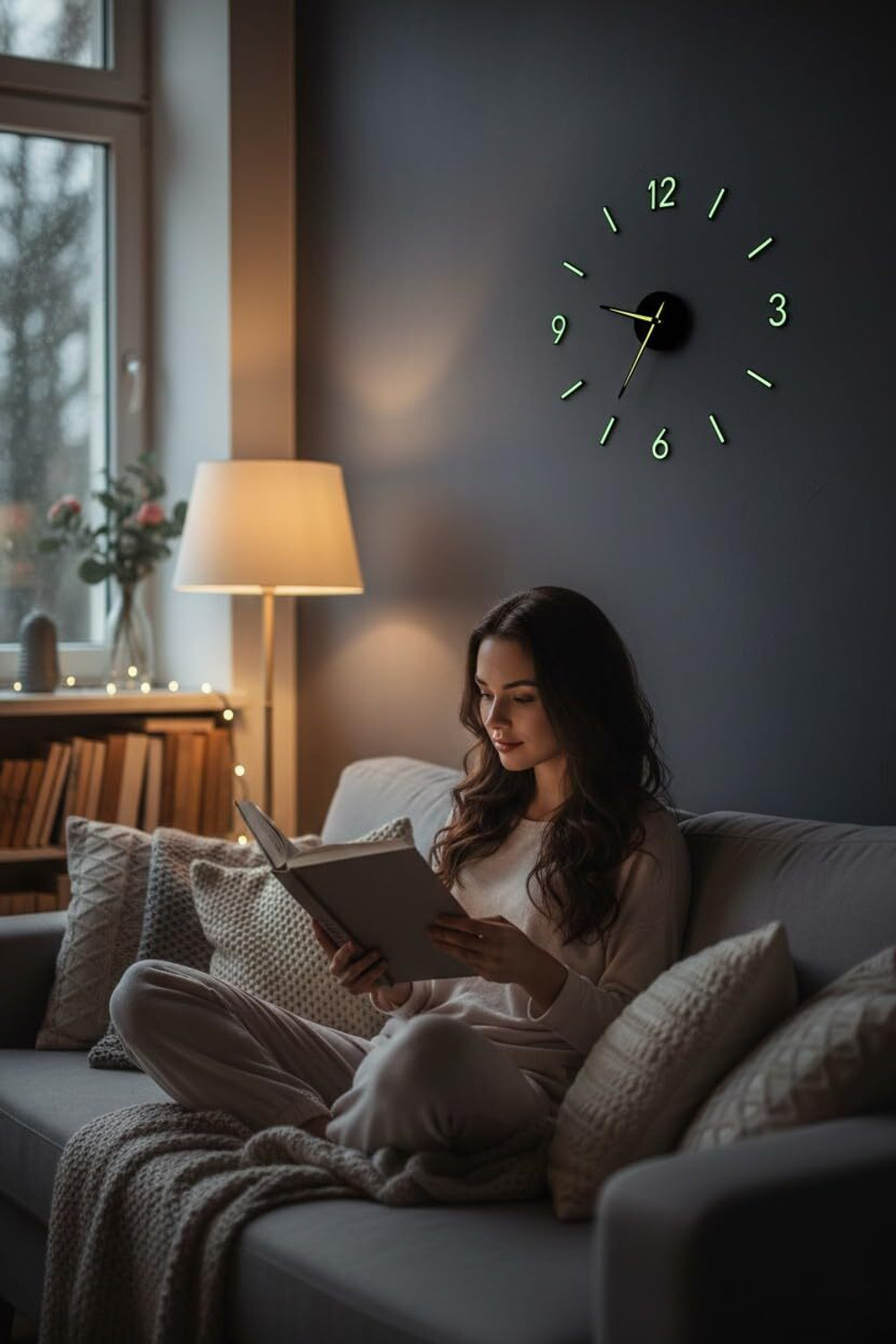 Image of Cozyloom Analog 60 cm X 60 cm Wall Clock