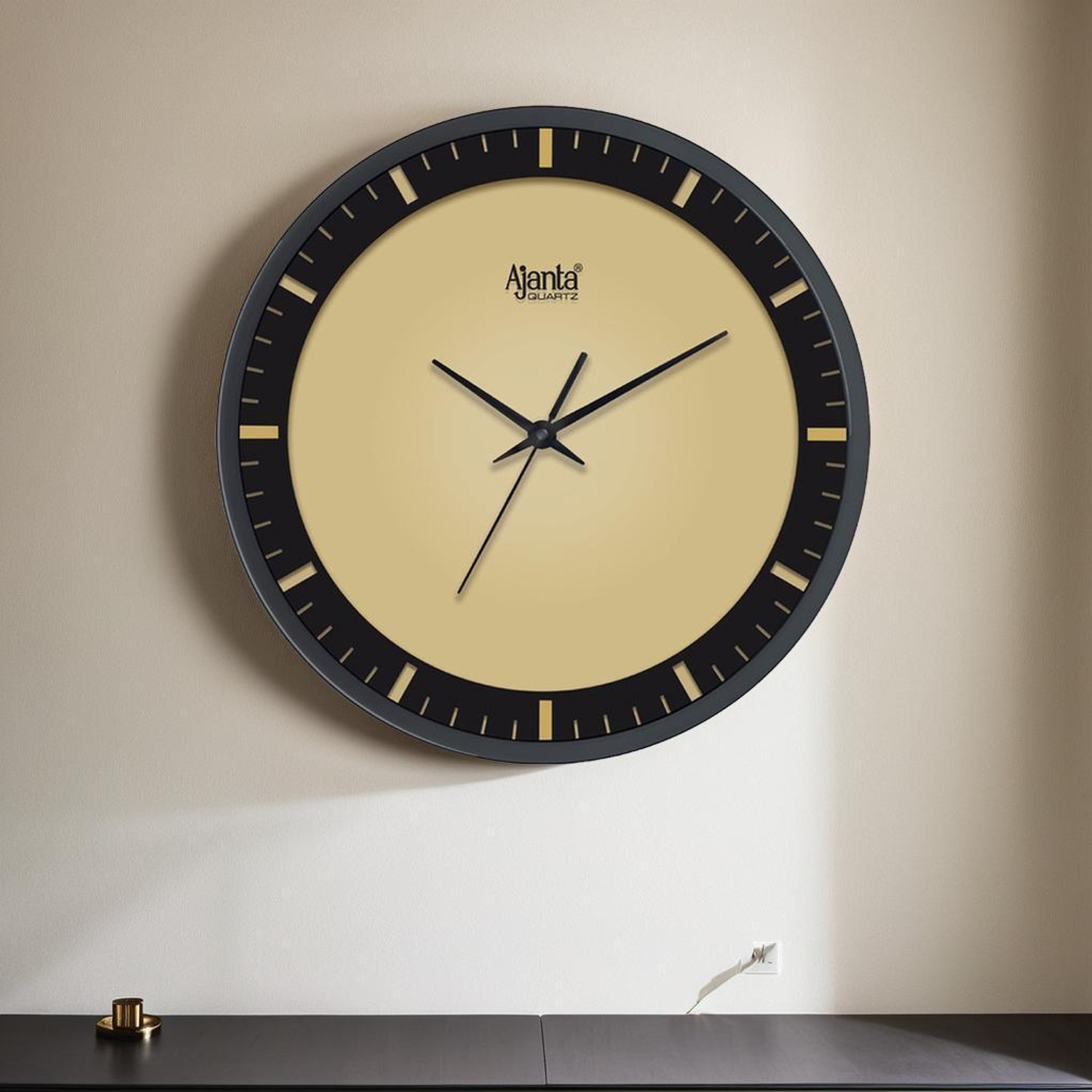 Image of AJANTA Analog 30 cm X 29 cm Wall Clock