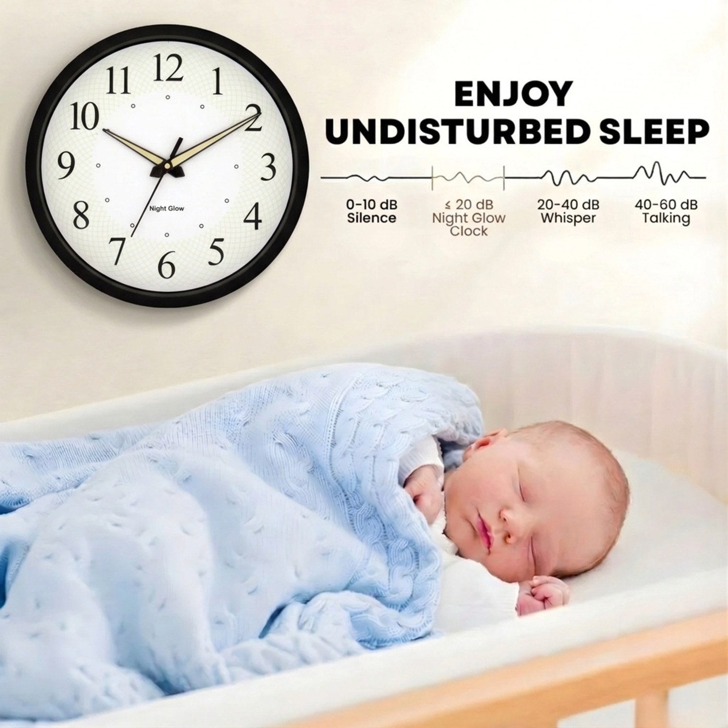 Image of Zyoraelite Analog 30 cm X 30 cm Wall Clock