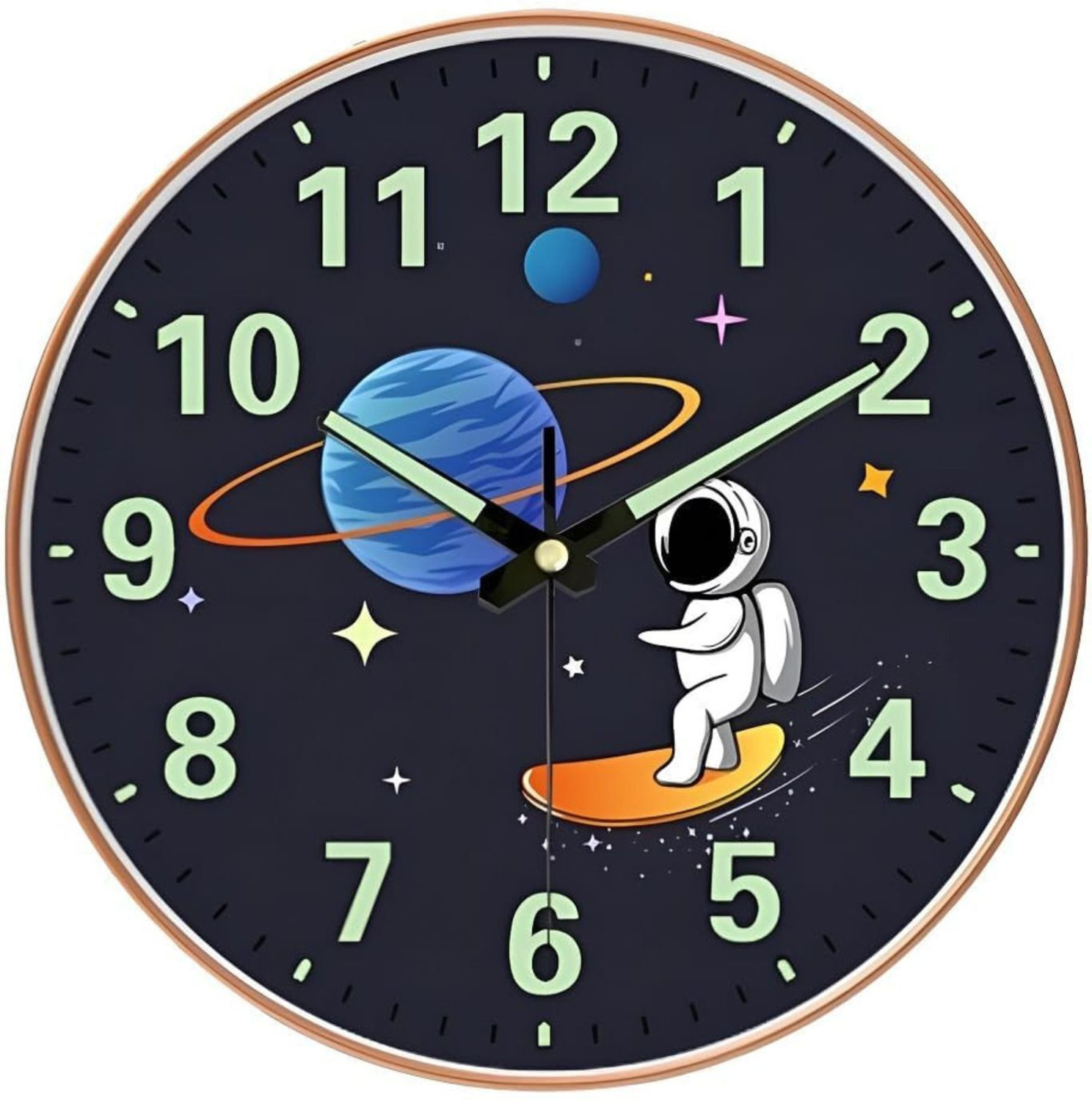 Image of GINOYABROTHERS Analog 30 cm X 30 cm Wall Clock