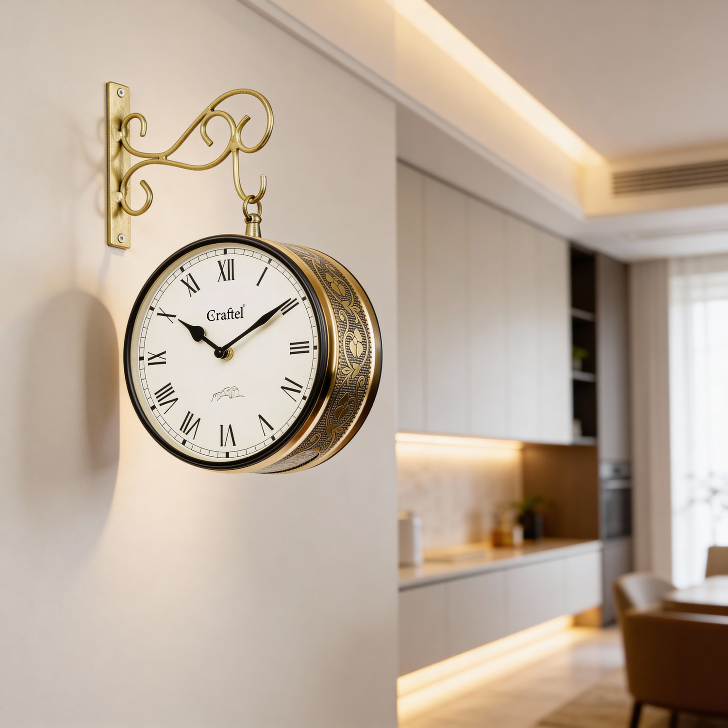 Image of Craftel Analog 20 cm X 20 cm Wall Clock
