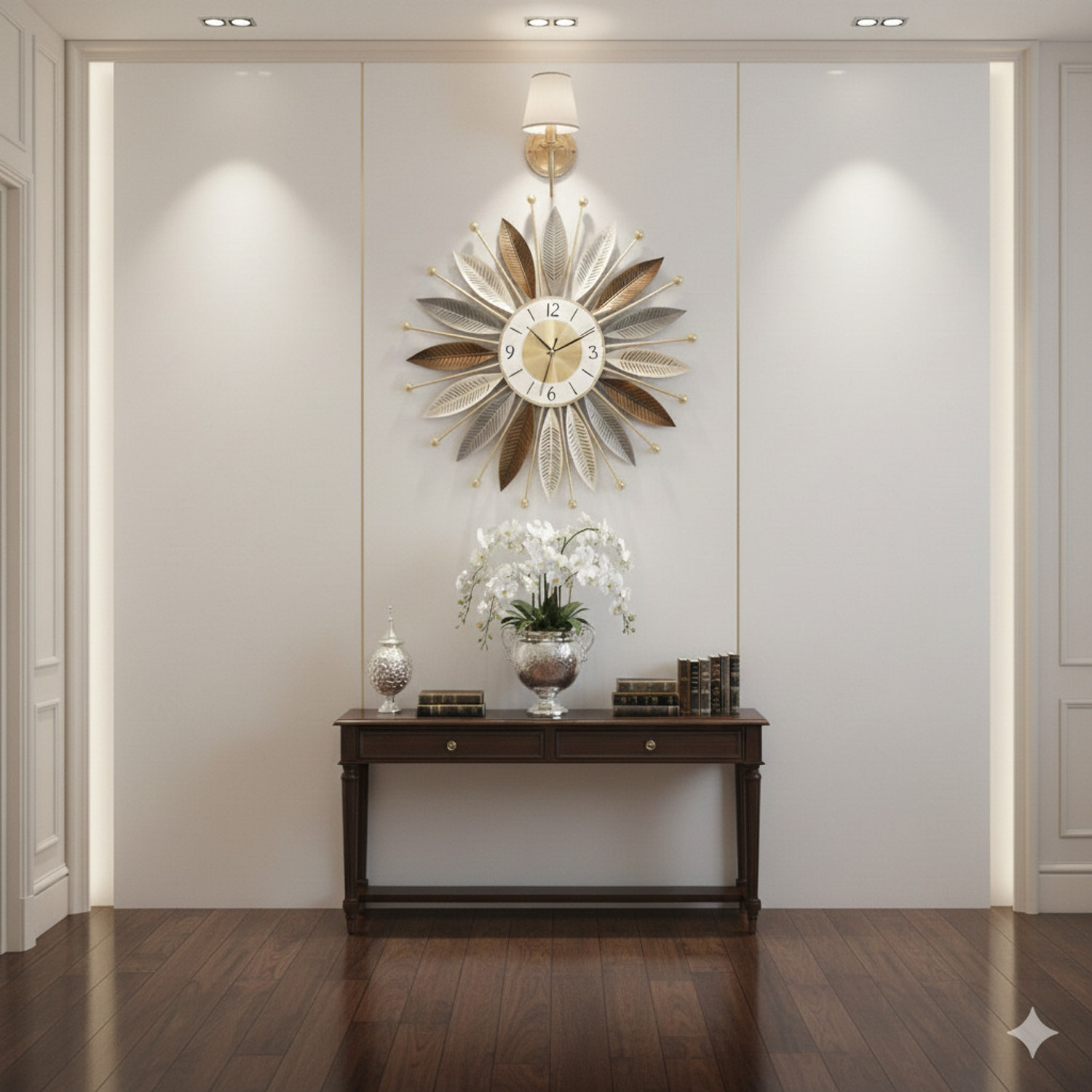 Image of Funterest Analog 55 cm X 55 cm Wall Clock