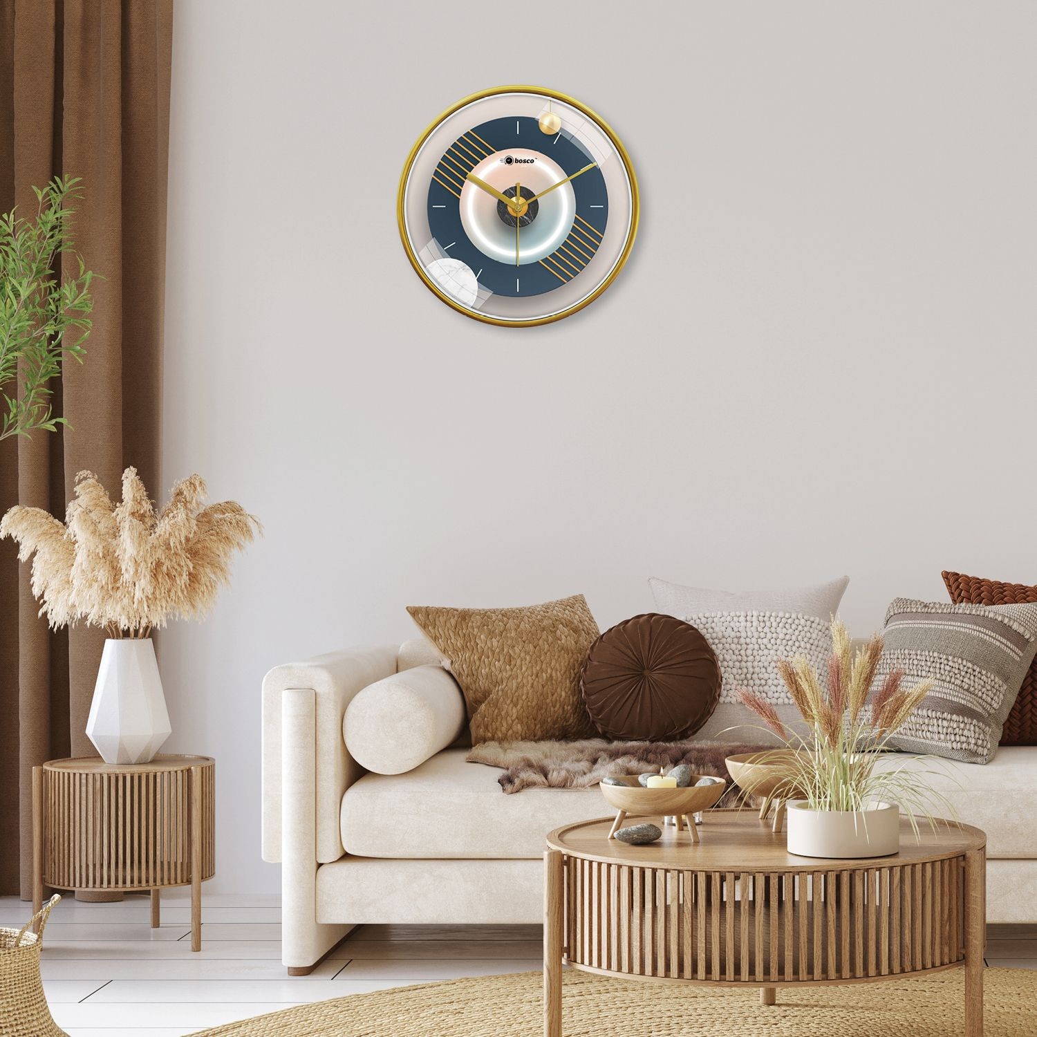 Image of BOSCO Analog 30 cm X 30 cm Wall Clock
