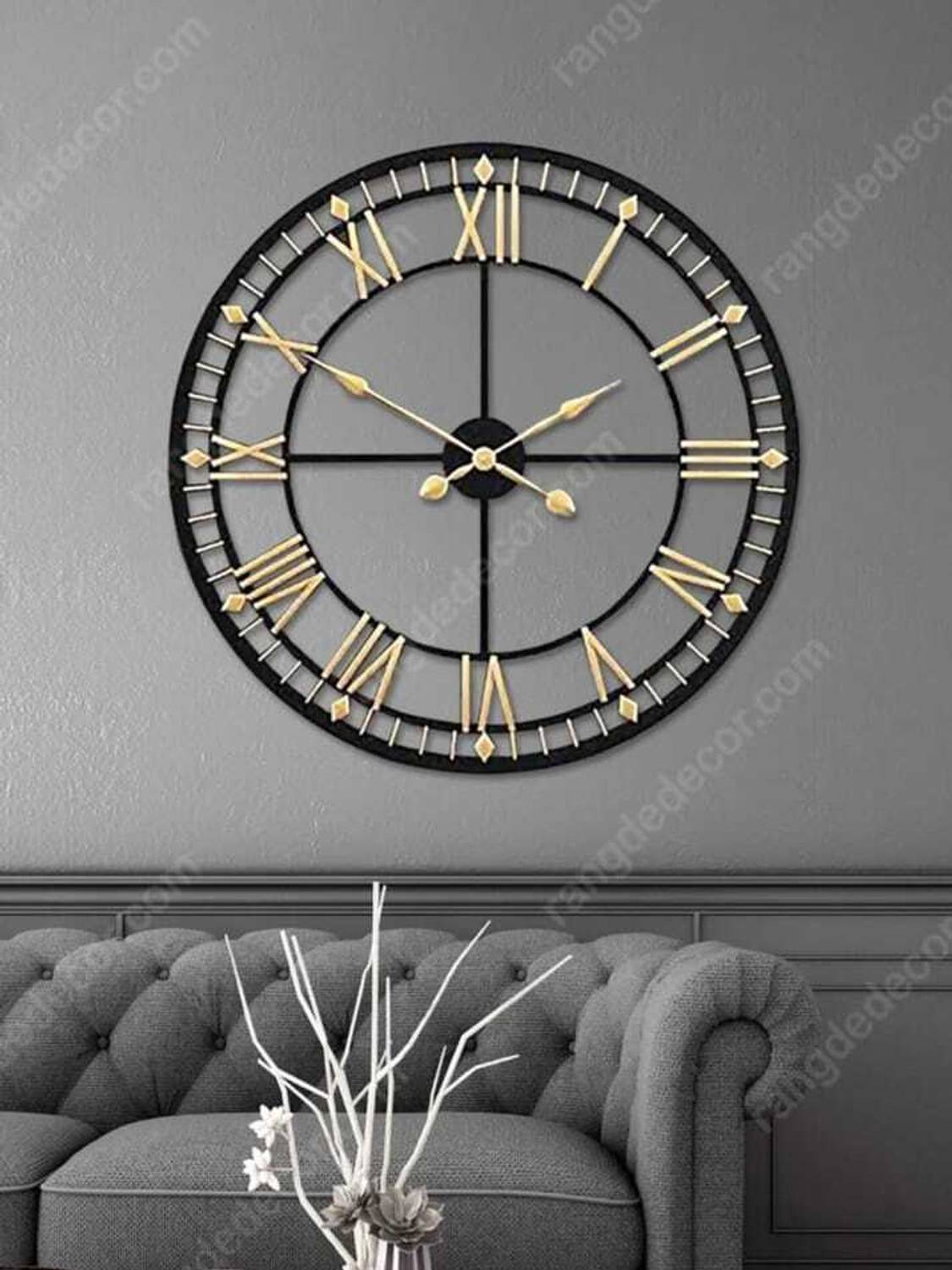 Art House Analog 68 cm X 68 cm Wall Clock