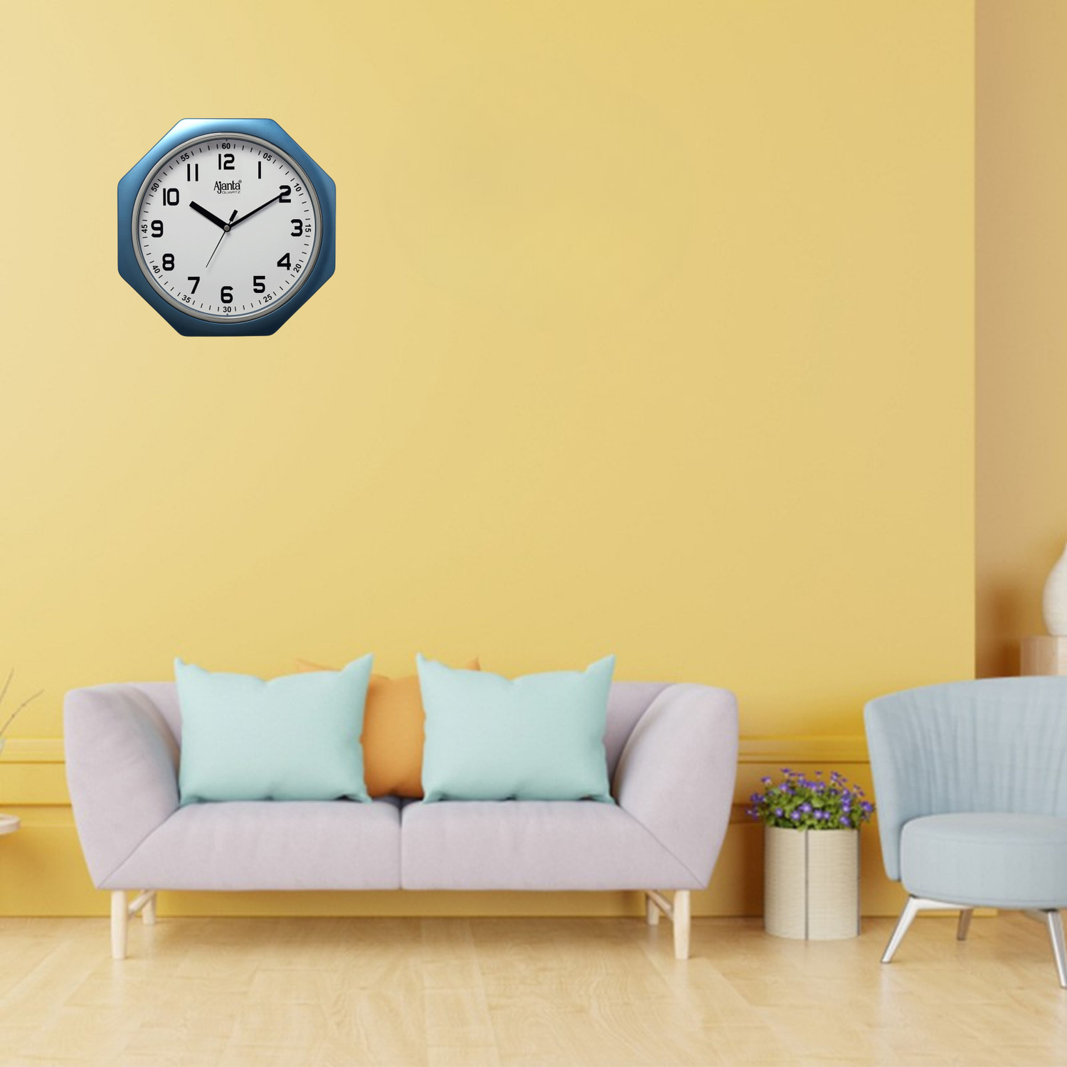 Image of AJANTA Analog 25 cm X 25 cm Wall Clock