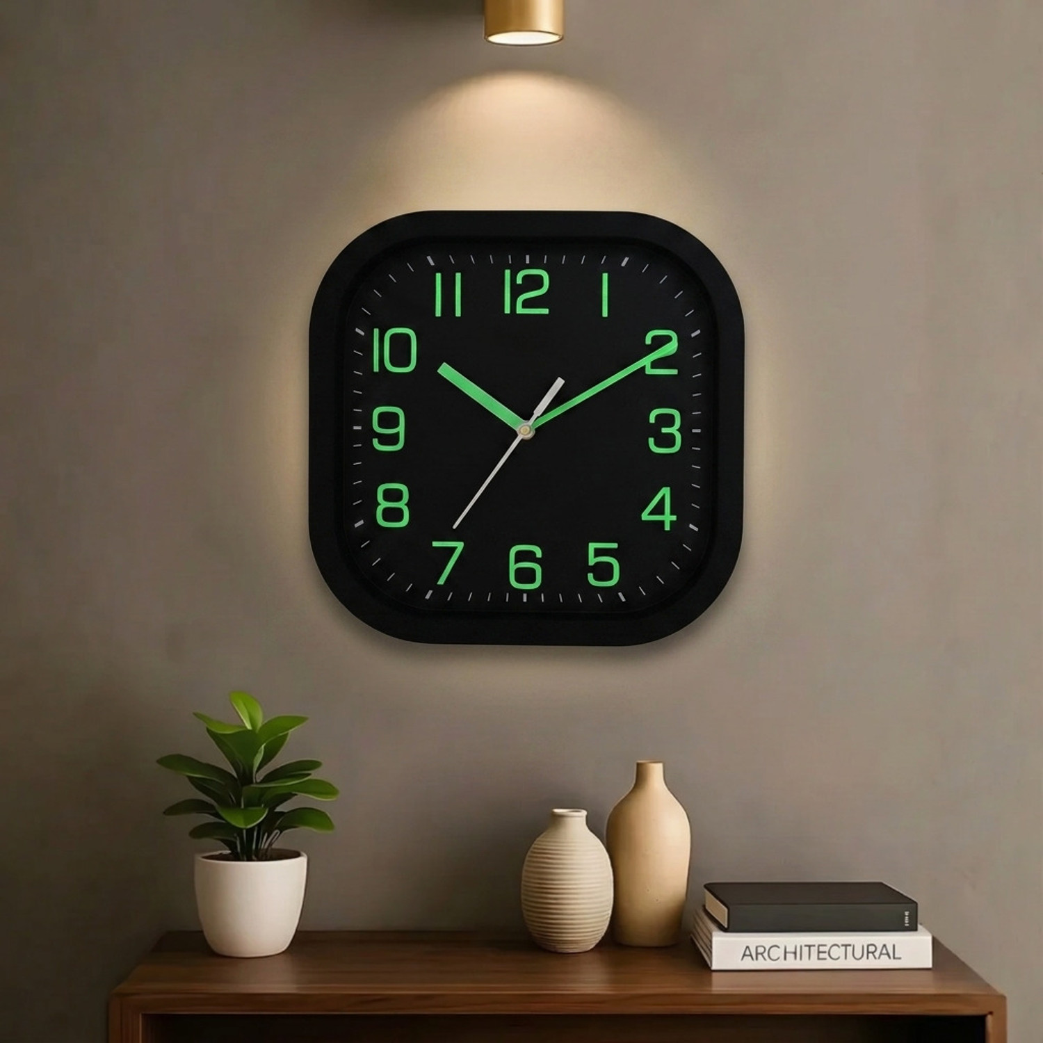 Image of Zyoraelite Analog 30 cm X 30 cm Wall Clock