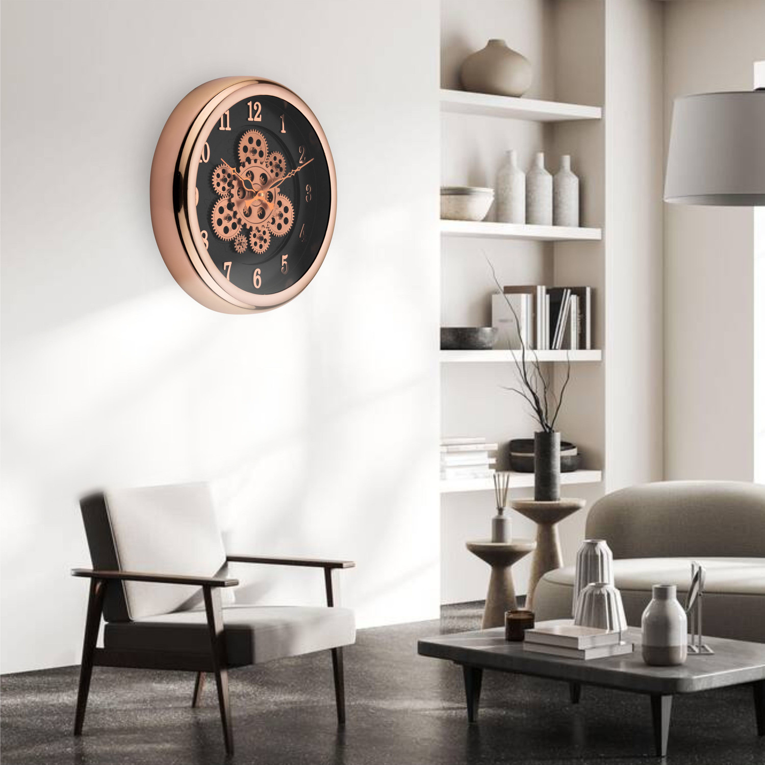 Image of BOSCO Analog 33 cm X 33 cm Wall Clock