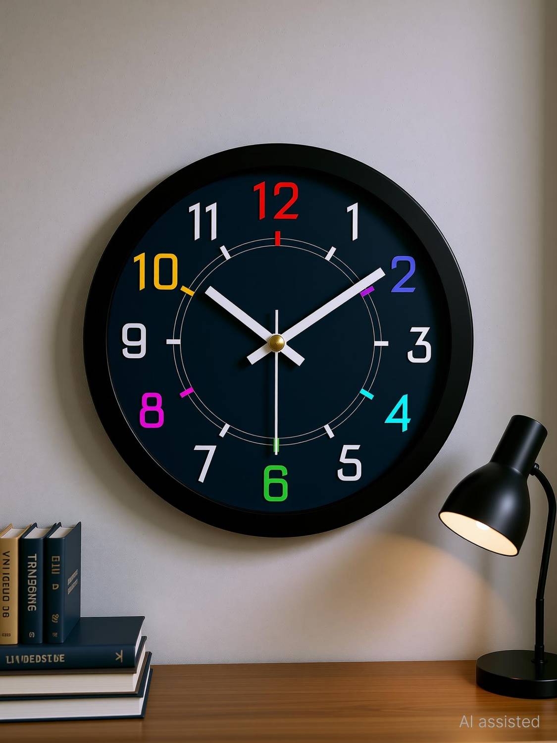 Analog 25 cm X 25 cm Wall Clock - Image 1