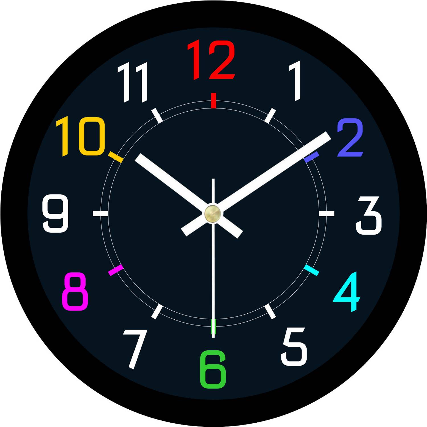 Analog 25 cm X 25 cm Wall Clock - Image 3