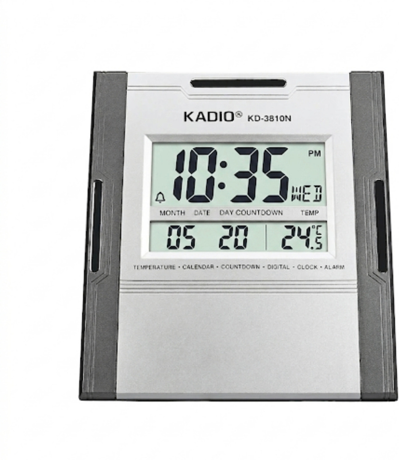 Image of Kadio Digital 15 cm X 16 cm Wall Clock