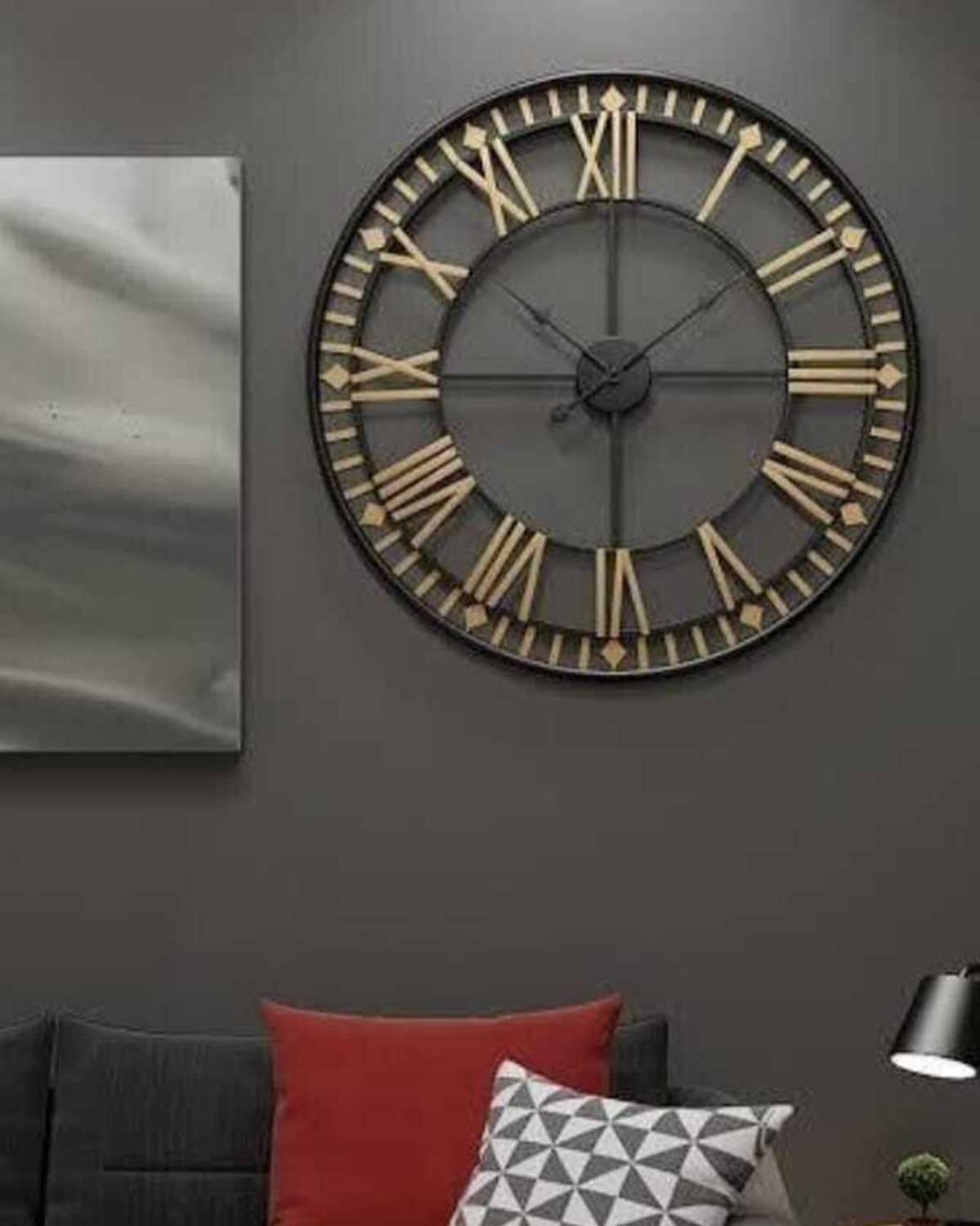 Art House Analog 55 cm X 55 cm Wall Clock