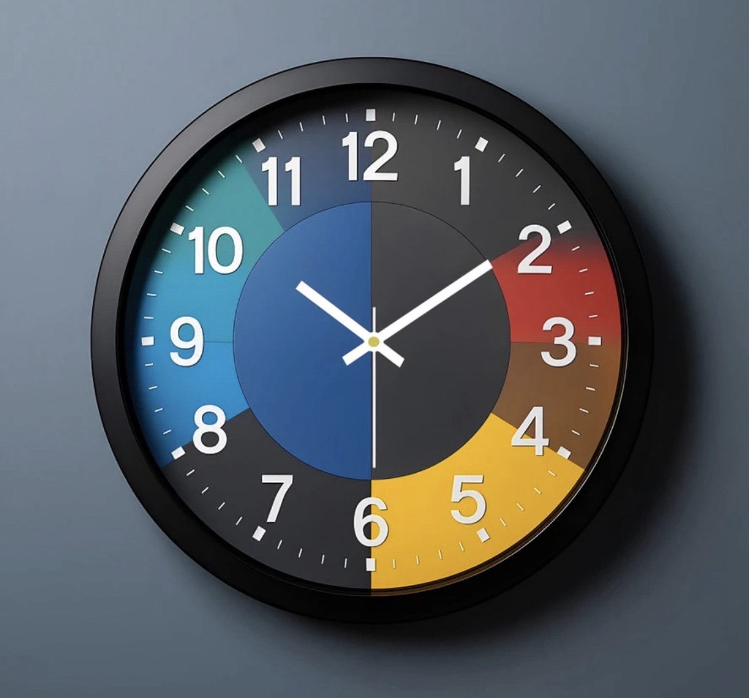 Image of TrendyDIY Analog 25 cm X 25 cm Wall Clock