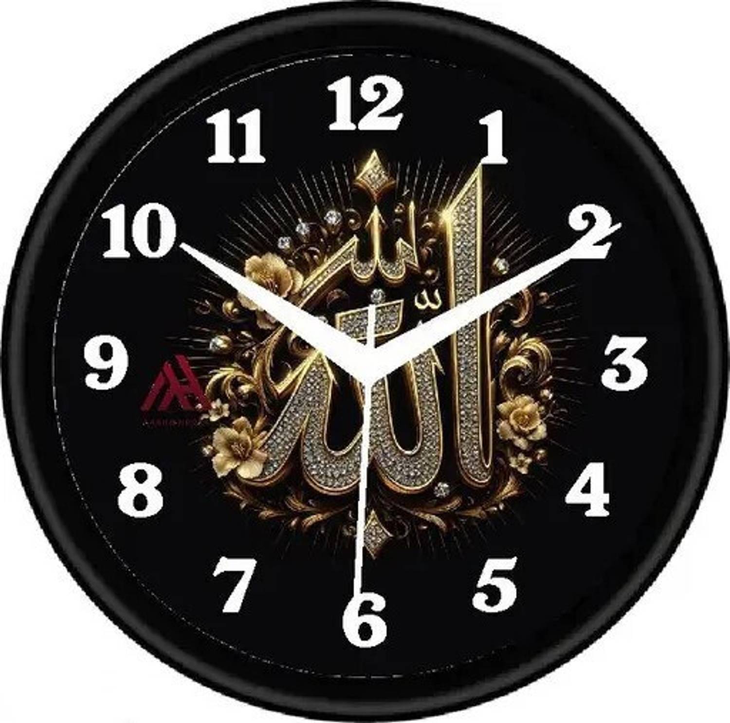 Aashish.Enterprises Analog 25 cm X 25 cm Wall Clock (Multicolor,