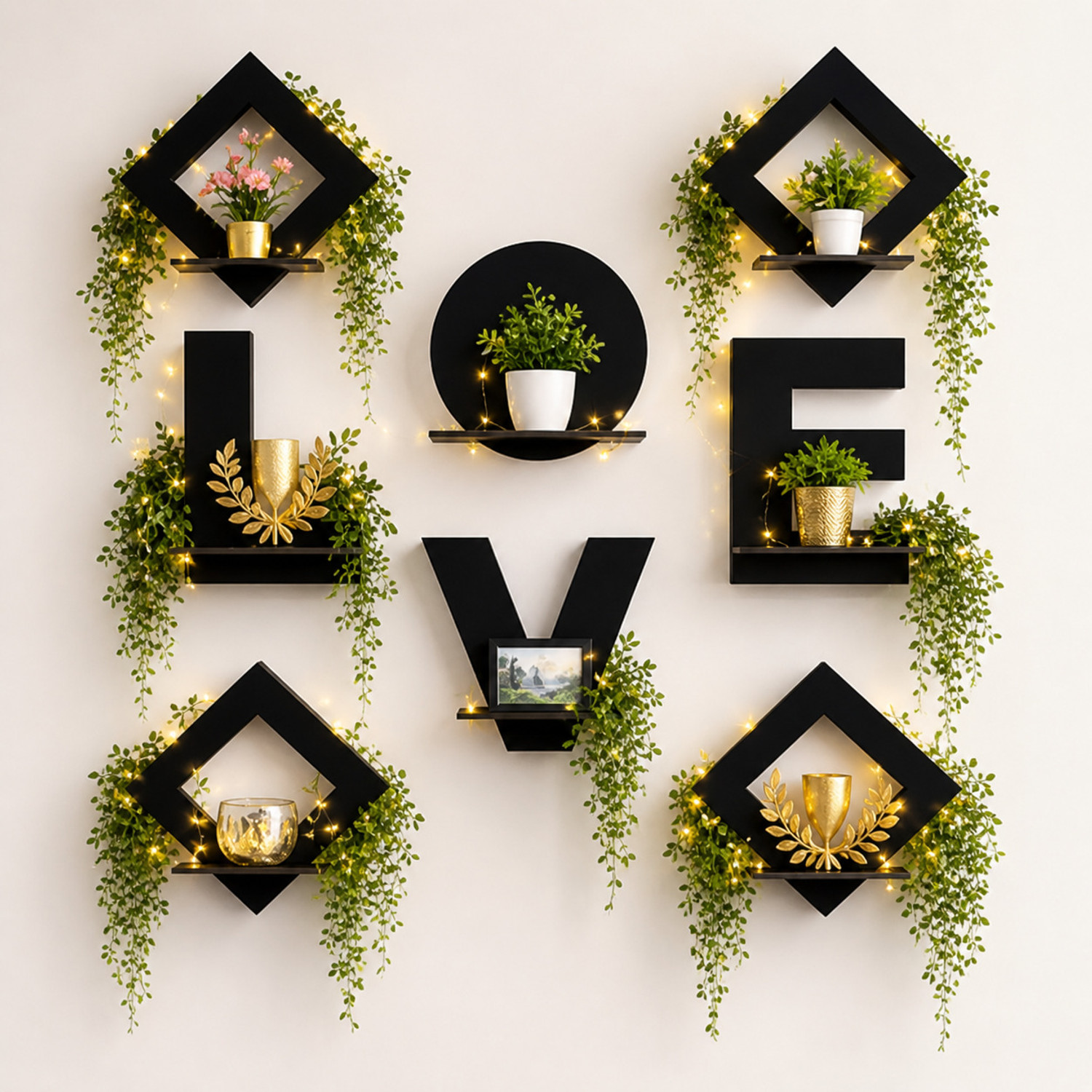 Image of mahaveer kart square and love set 4 Pack of 8