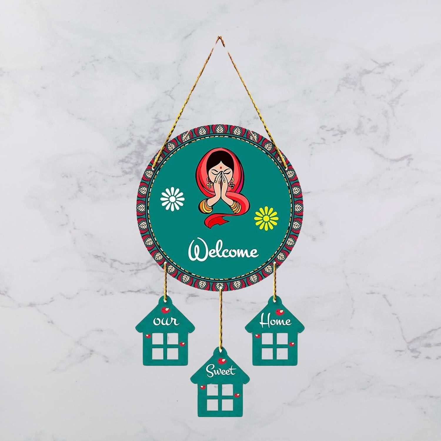 Charmör Welcome wall hanging for home decoration wall decoration gift door decor