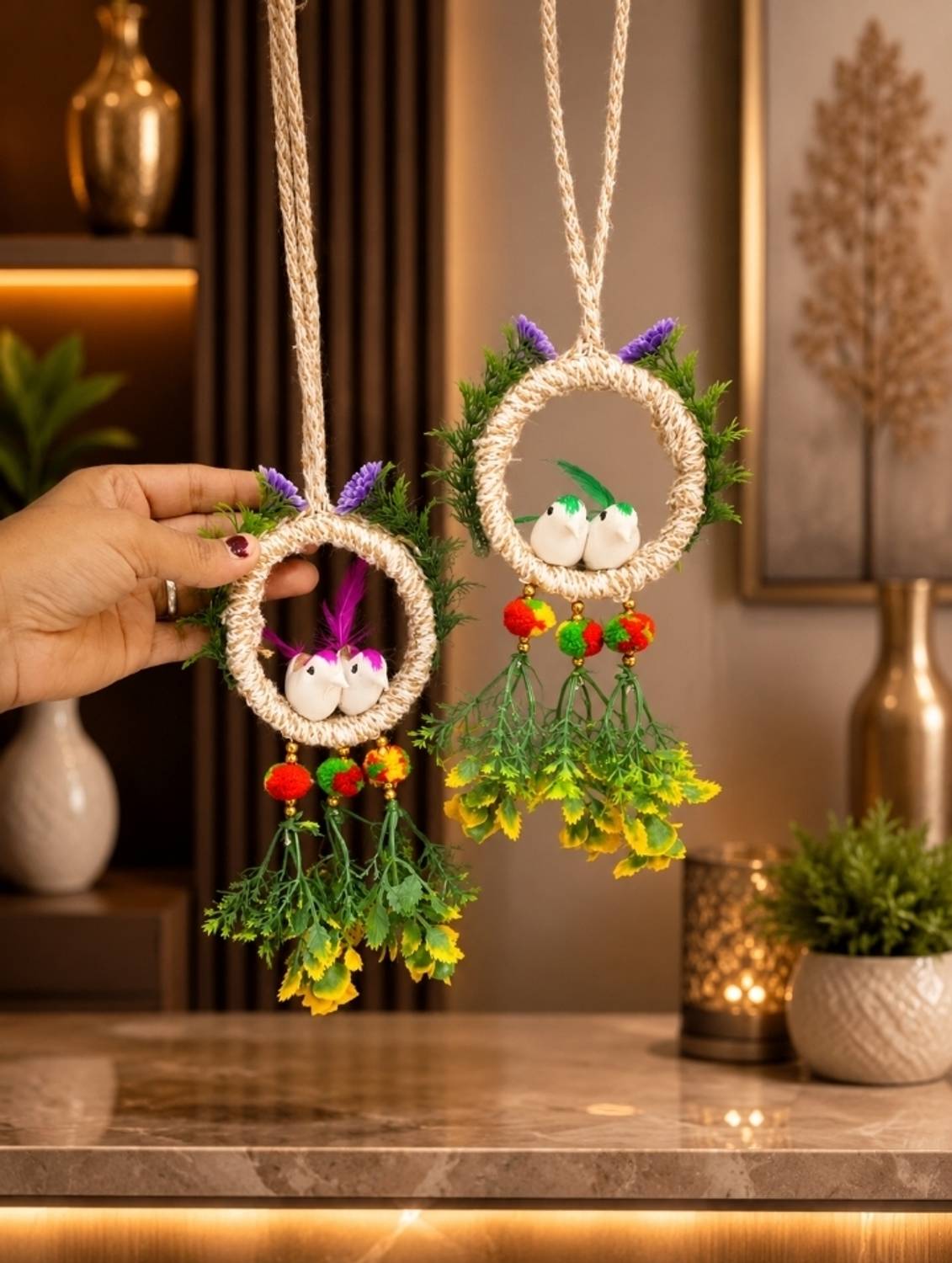 HUBBER Artificial Birds Nest Pack of 2 - Image 1