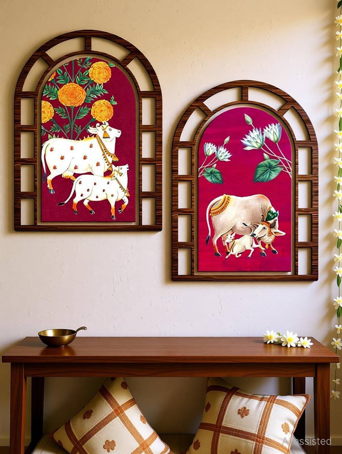 Suveharts Wall Hanging Decorative Items Bedroom Decoration Jh