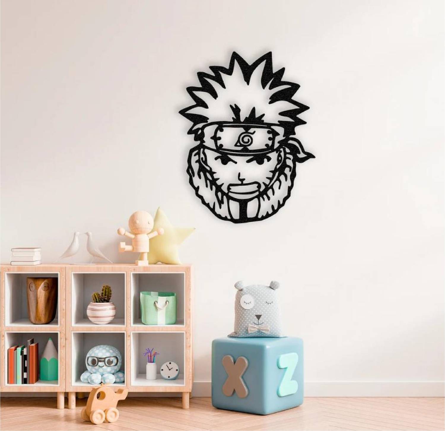 aryacraft Arya Craft Naruto Wooden Wall art suitable for Home & Office