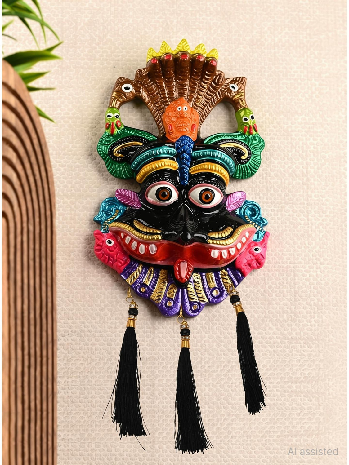 Image of Chhariya Crafts Metal Feng Shui Vastu Showpiece Nazar Battu For Home And Office