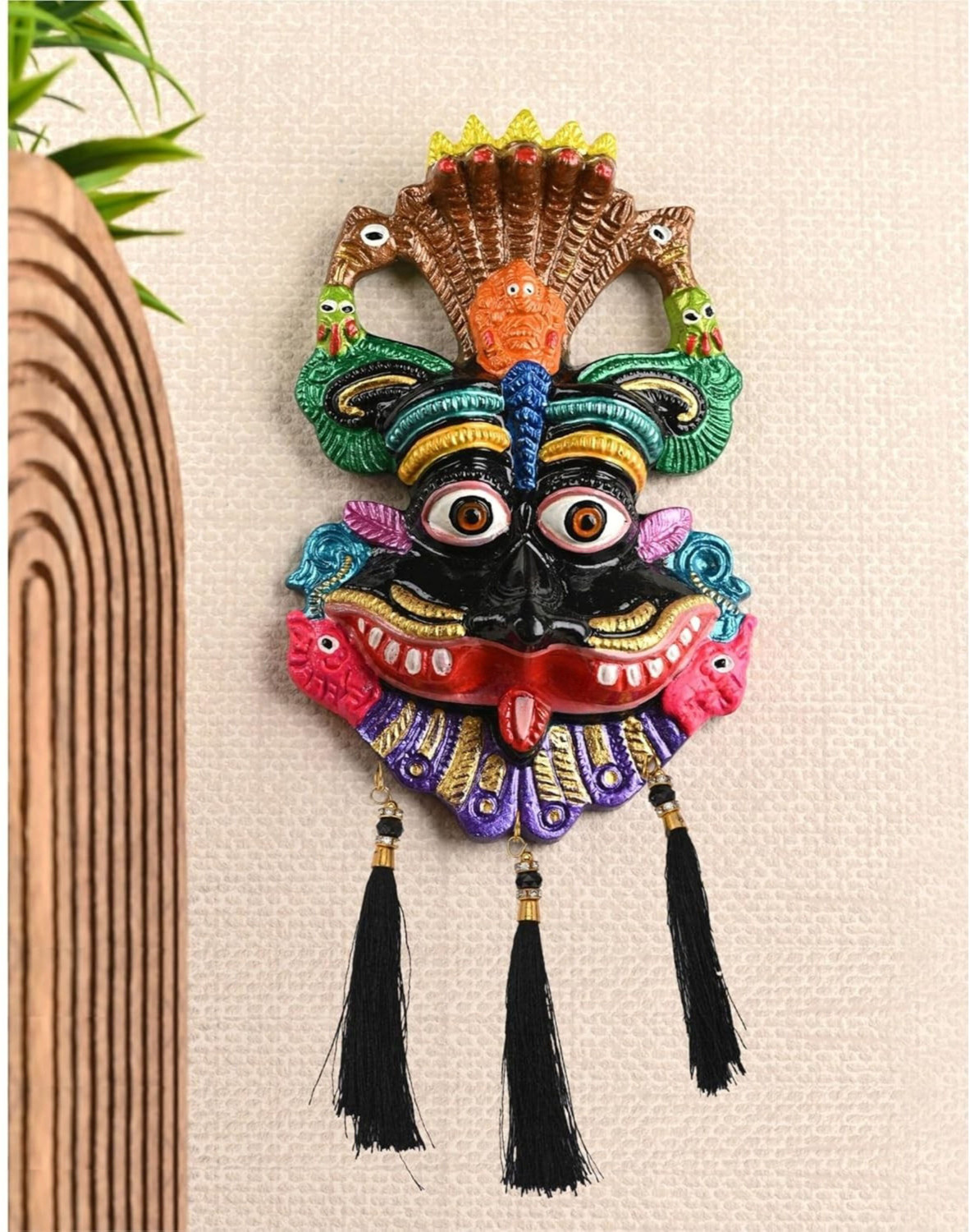 Image of Chhariya Crafts Metal Feng Shui Vastu Showpiece Nazar Battu For Home And Office