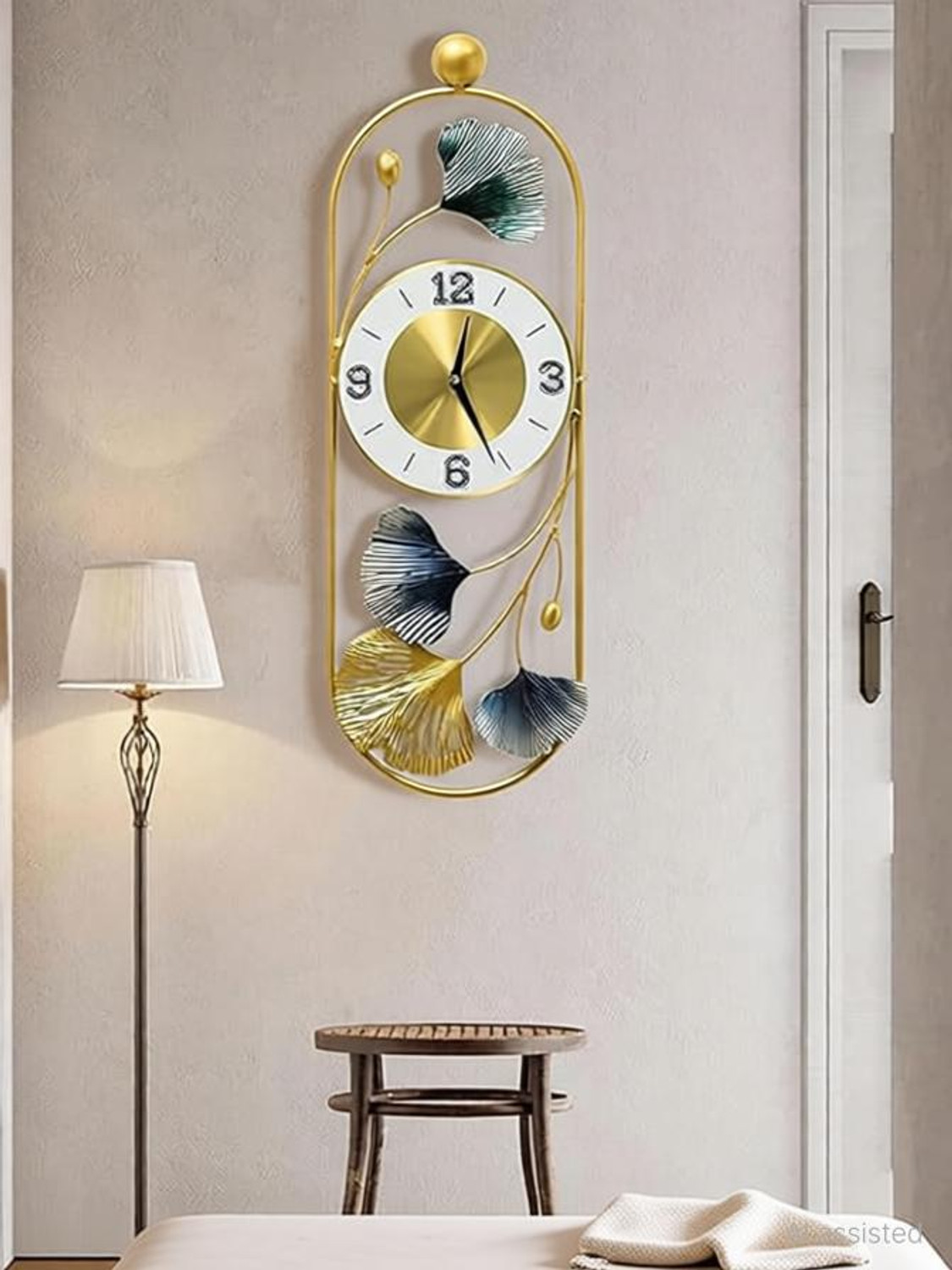 Image of WM DESIGN FORGE Analog 71 cm X 24.13 cm Wall Clock