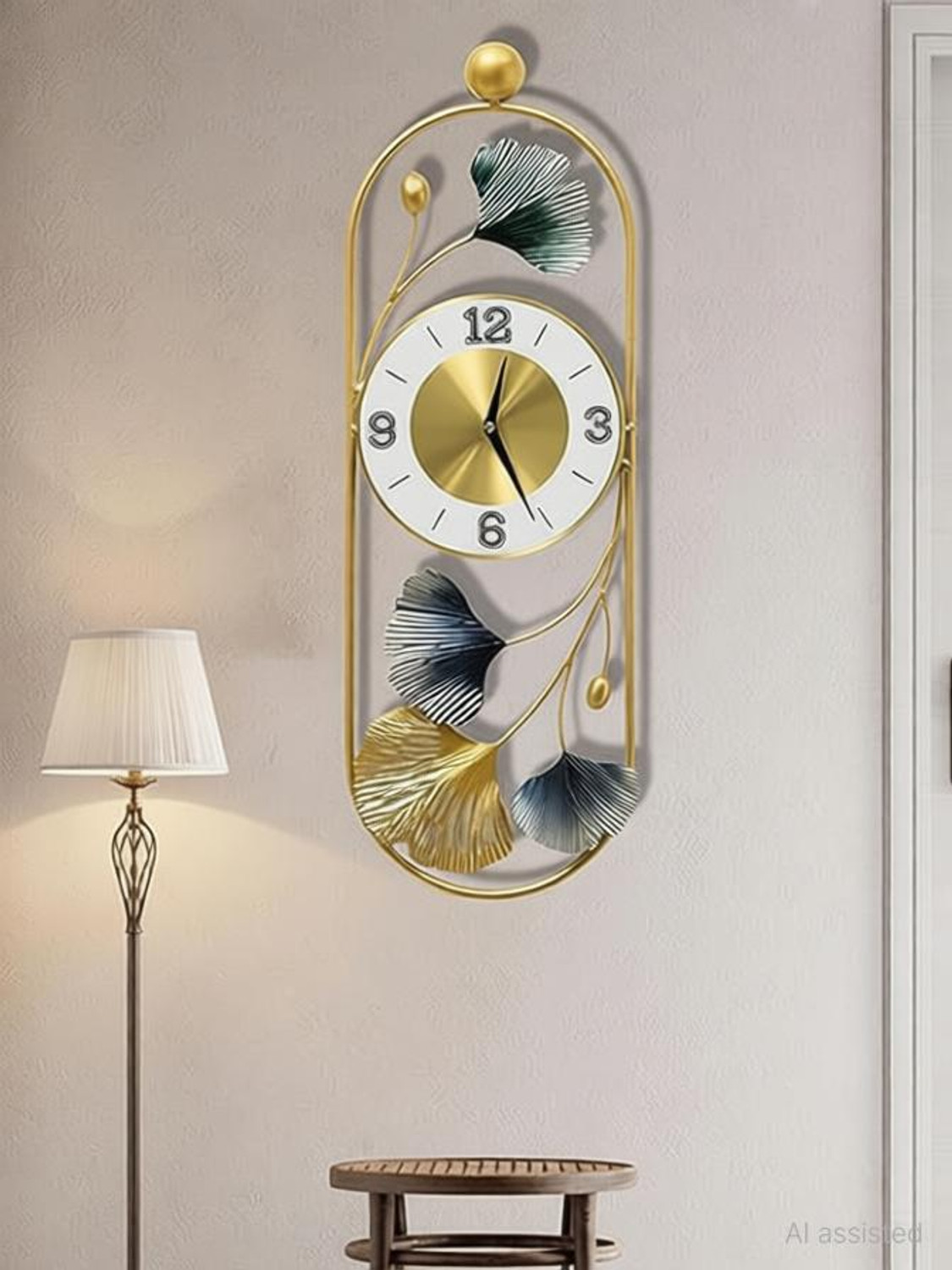Image of WM DESIGN FORGE Analog 71 cm X 24.13 cm Wall Clock