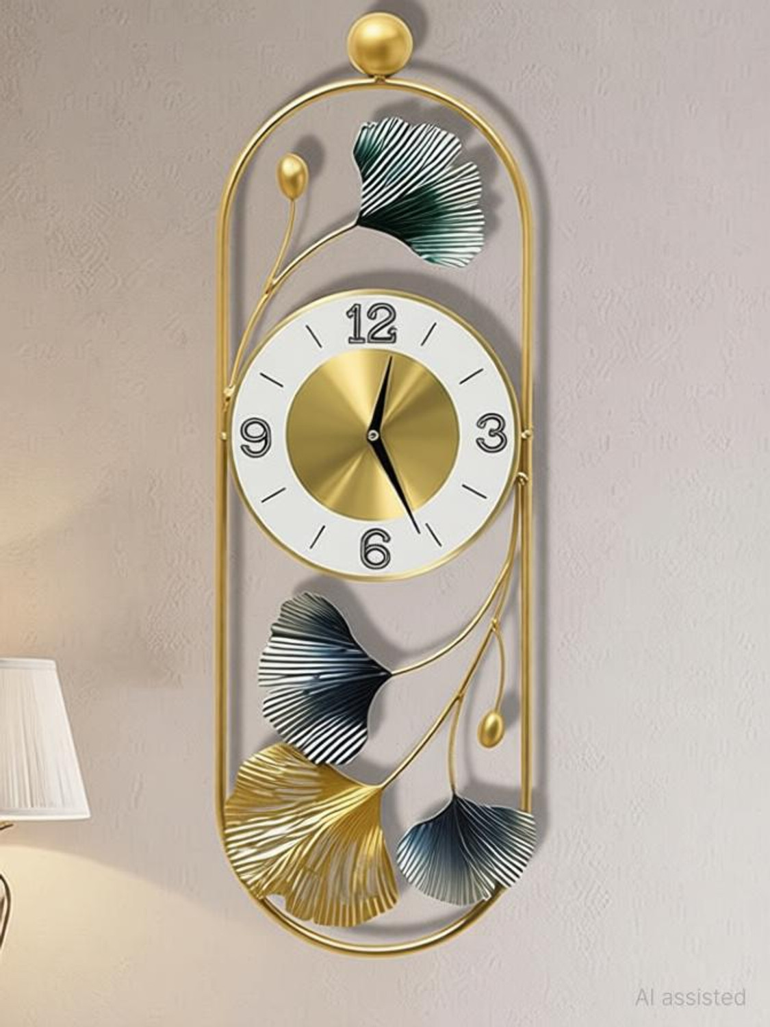Image of WM DESIGN FORGE Analog 71 cm X 24.13 cm Wall Clock