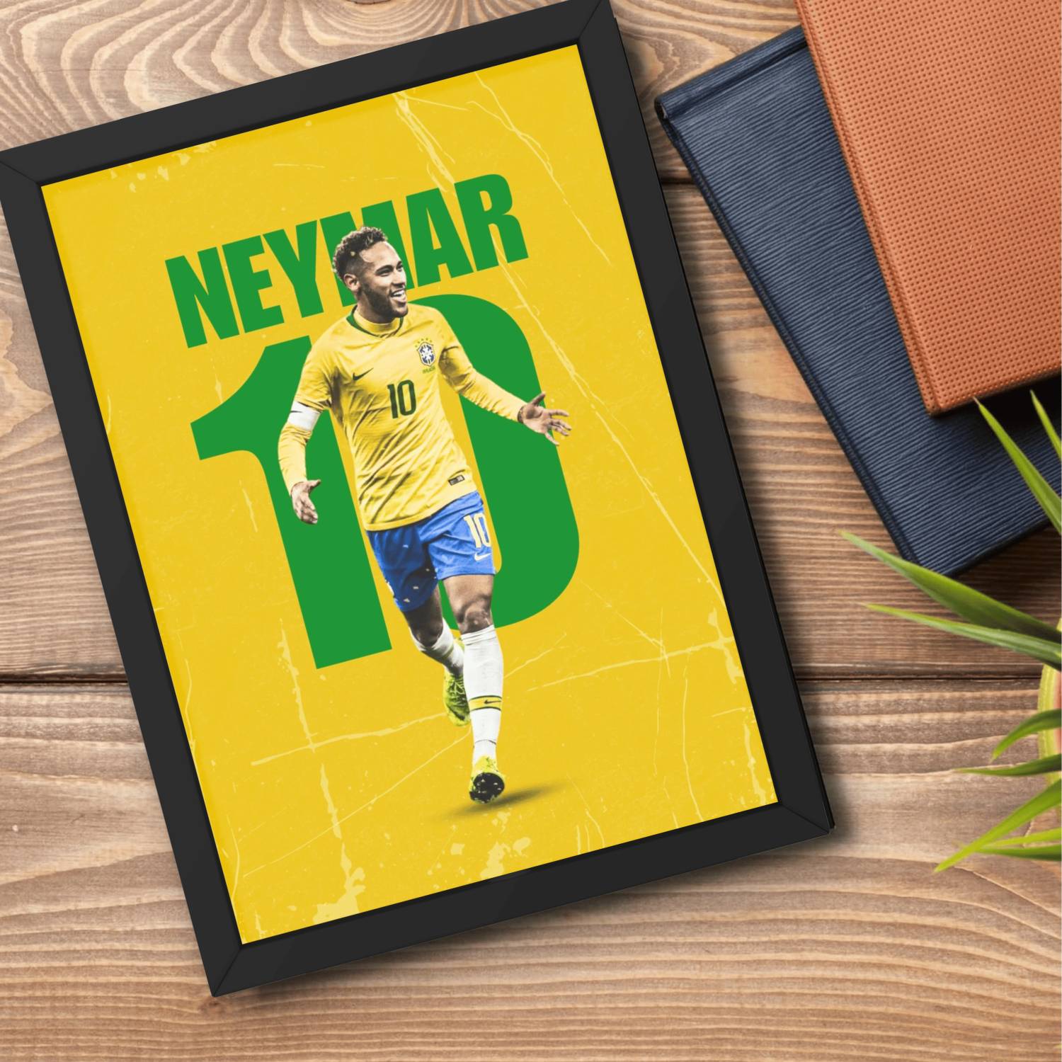 Good Hope Neymar Framed Football Poster - Image 5