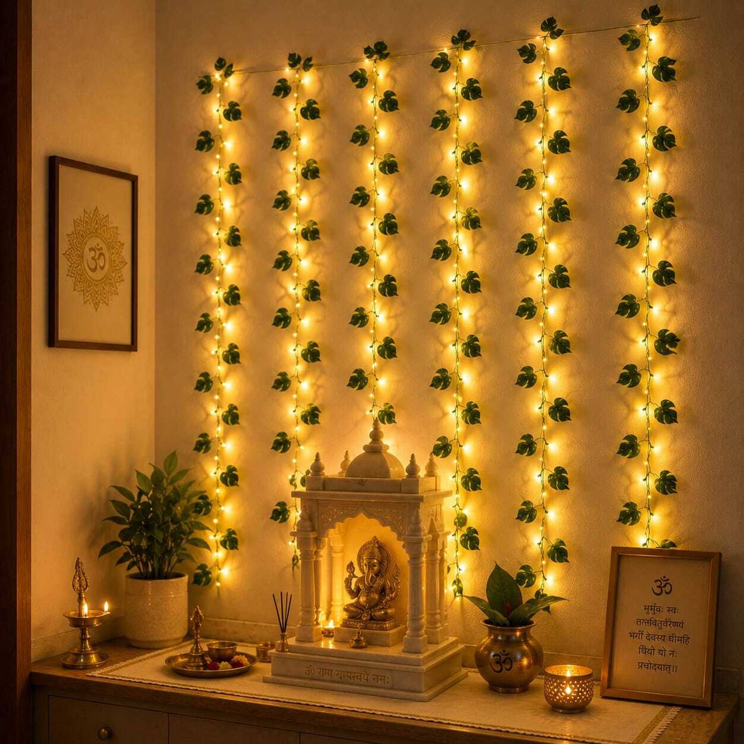 DD Enterprises Aesthetic Room Decor Kit with Vines & Fairy Lights, - Image 2
