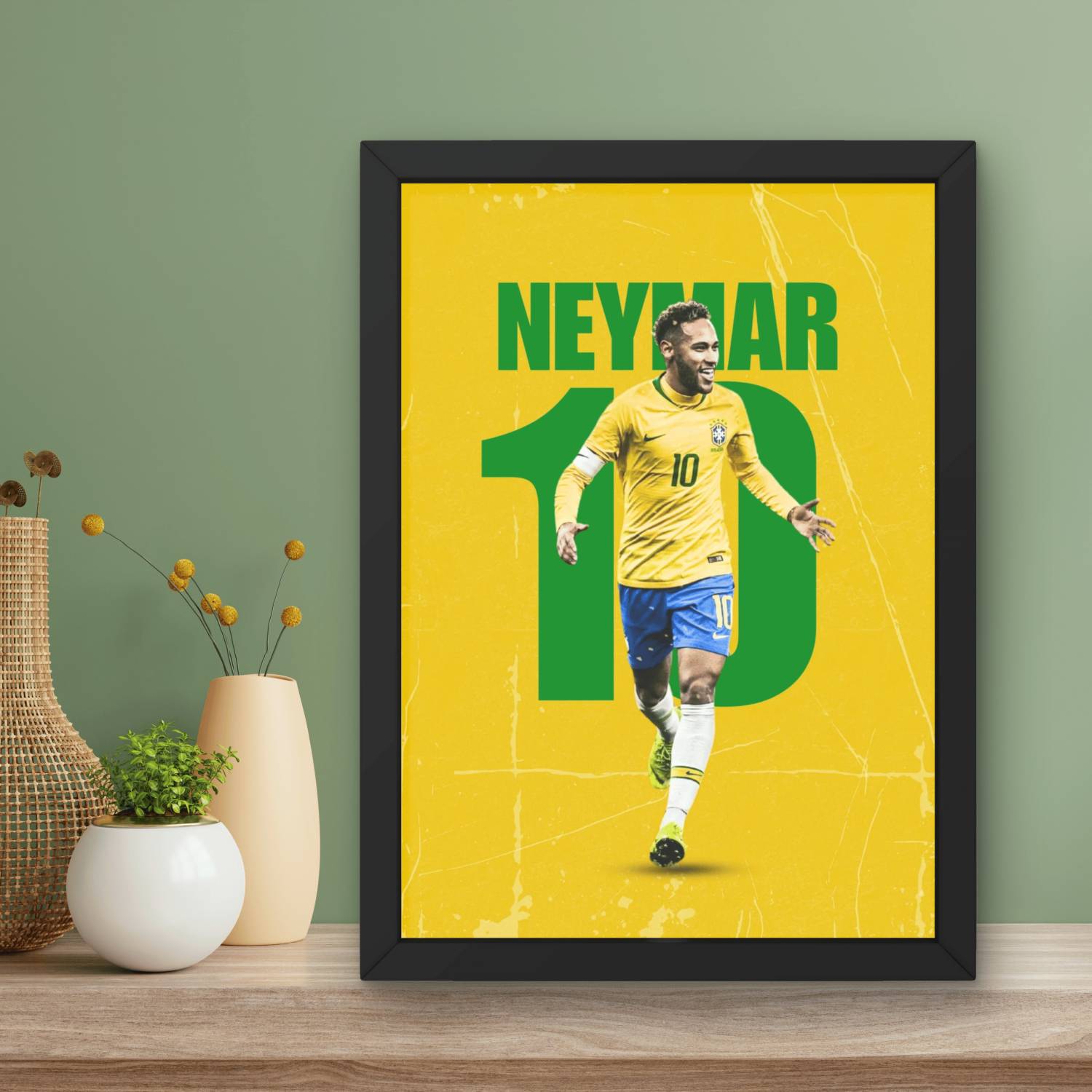 Good Hope Neymar Framed Football Poster - Image 4