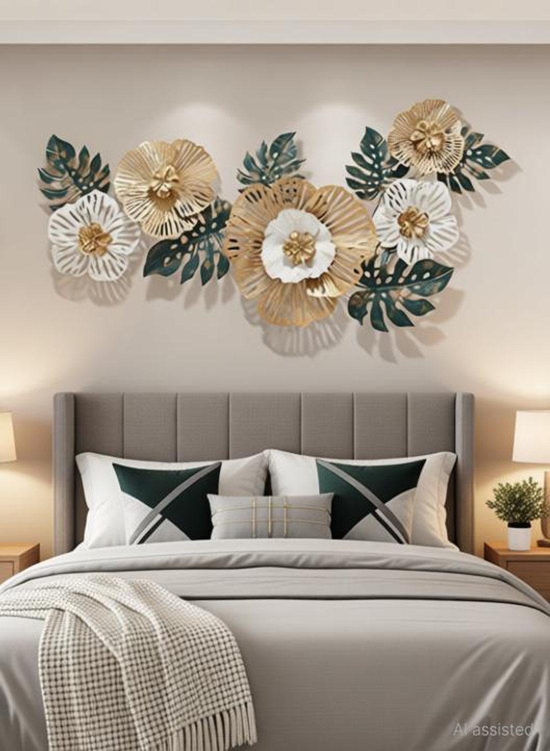 Image of UniqueDecor GREEN LEAF
