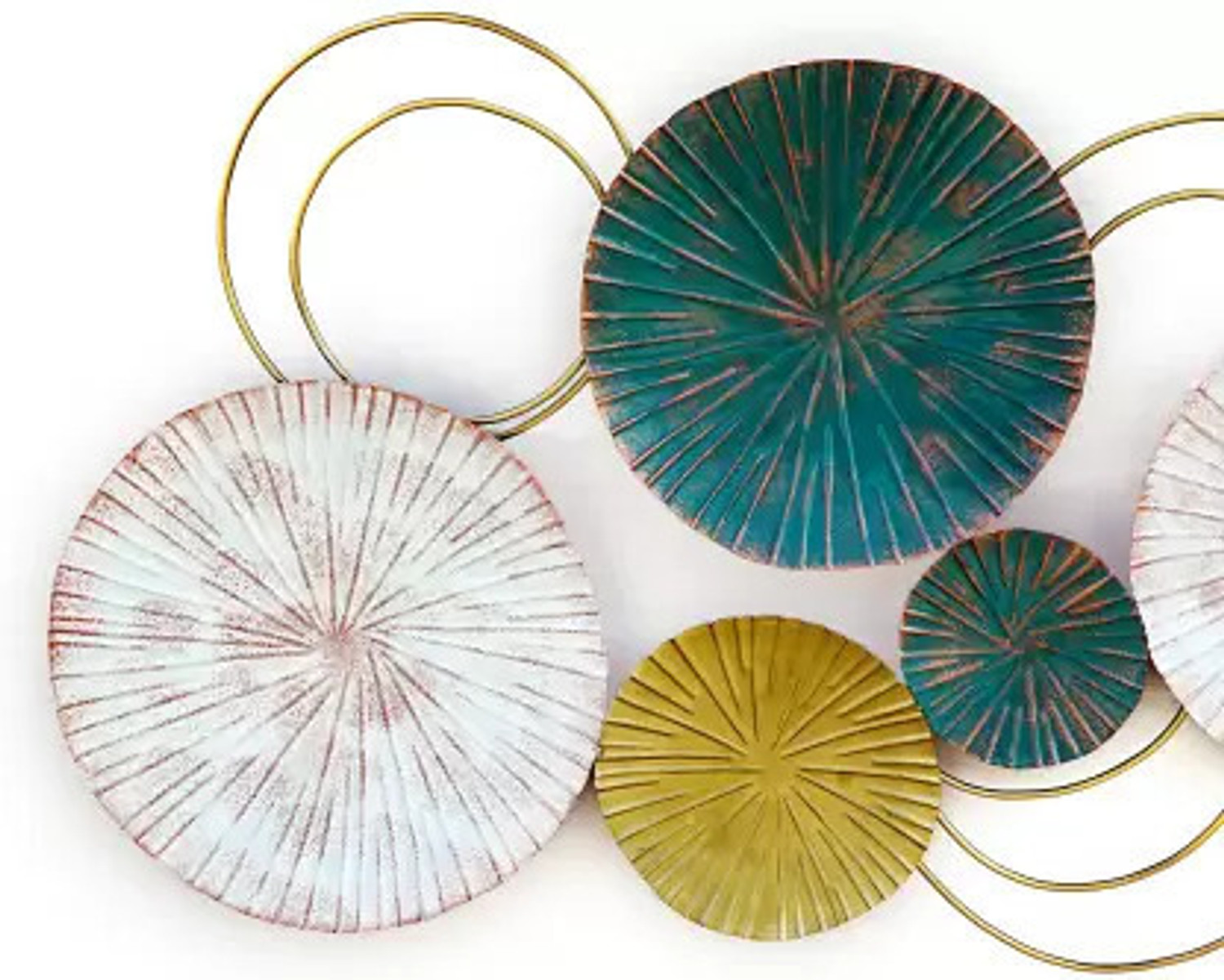 Image of G N Impex Wall Decor Metal Wall Art for Living Room Decoration