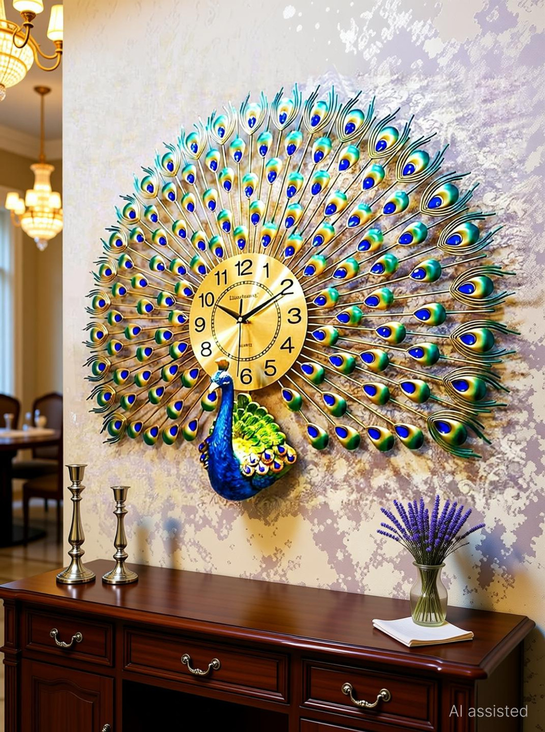 Deco Art Corp Analog 65 cm X 65 cm Wall Clock