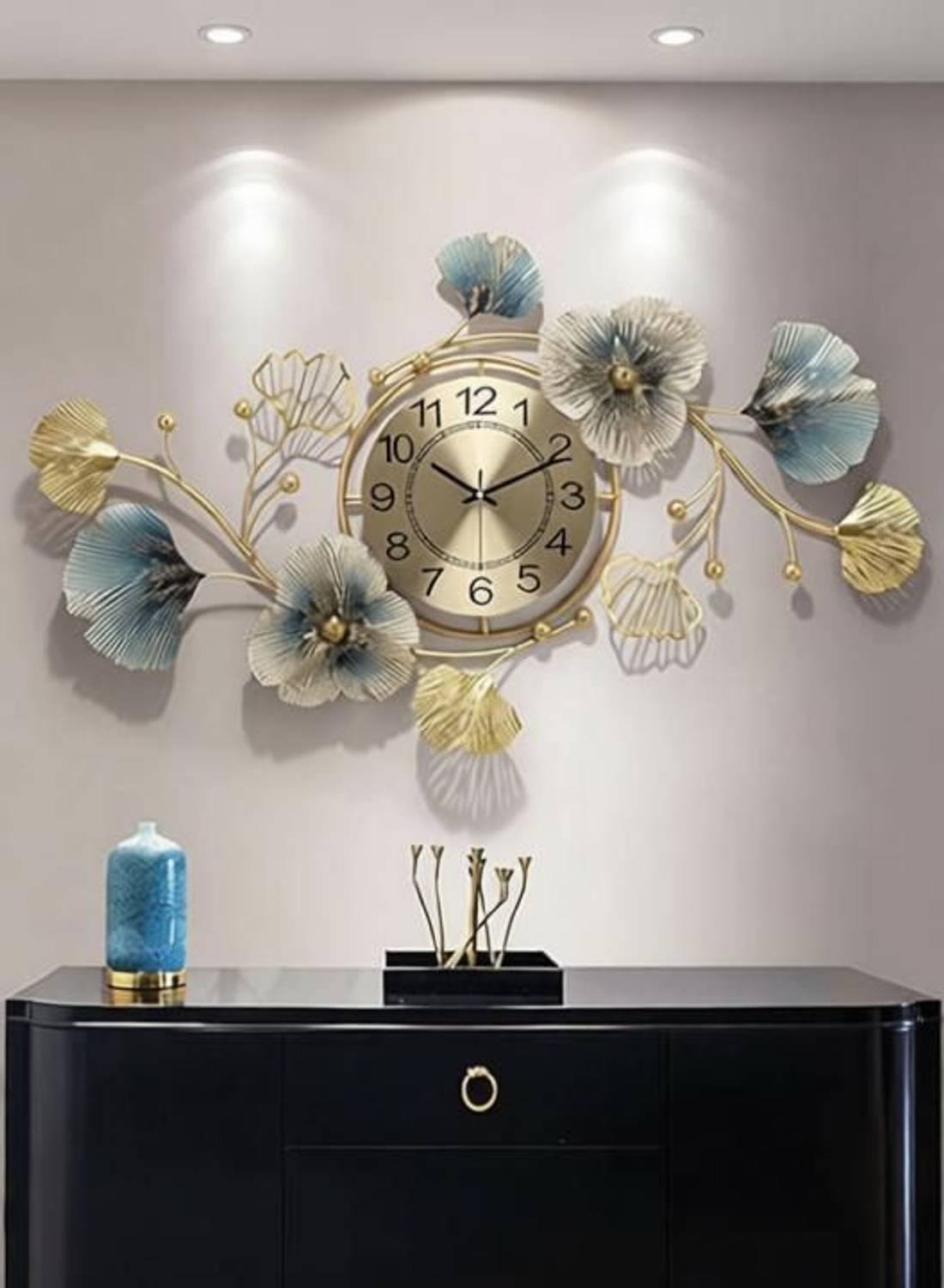 Infinity Art Collection Metal Wall Clock - Image 5