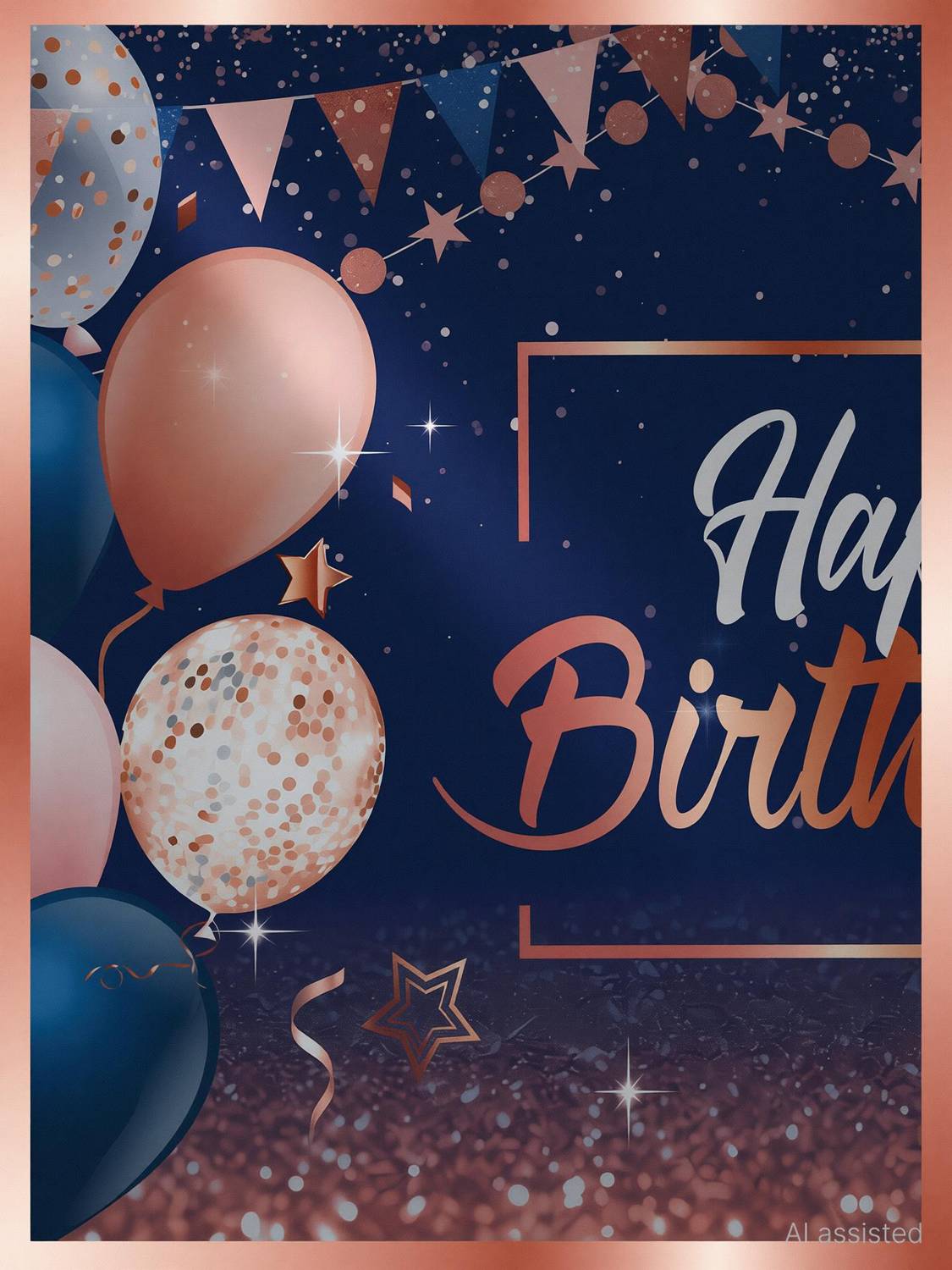 Backdropon Happy Birthday Decorations Design Printed Backdrop(5Feet Height & 8Feet width)