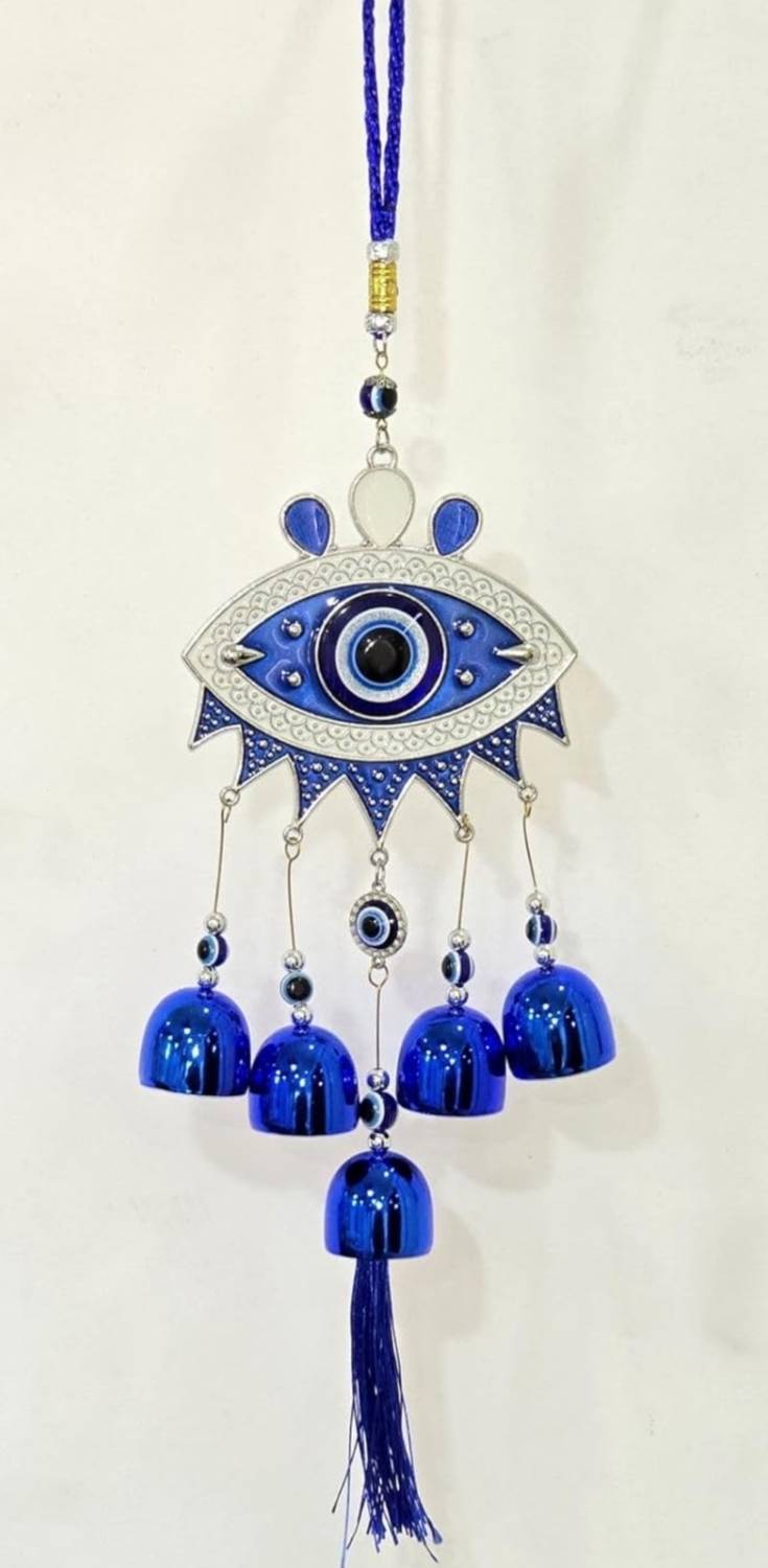 ALLAMANDAA Evil Eye Hanging Nazar Battu Charm for Home,Office, Car
