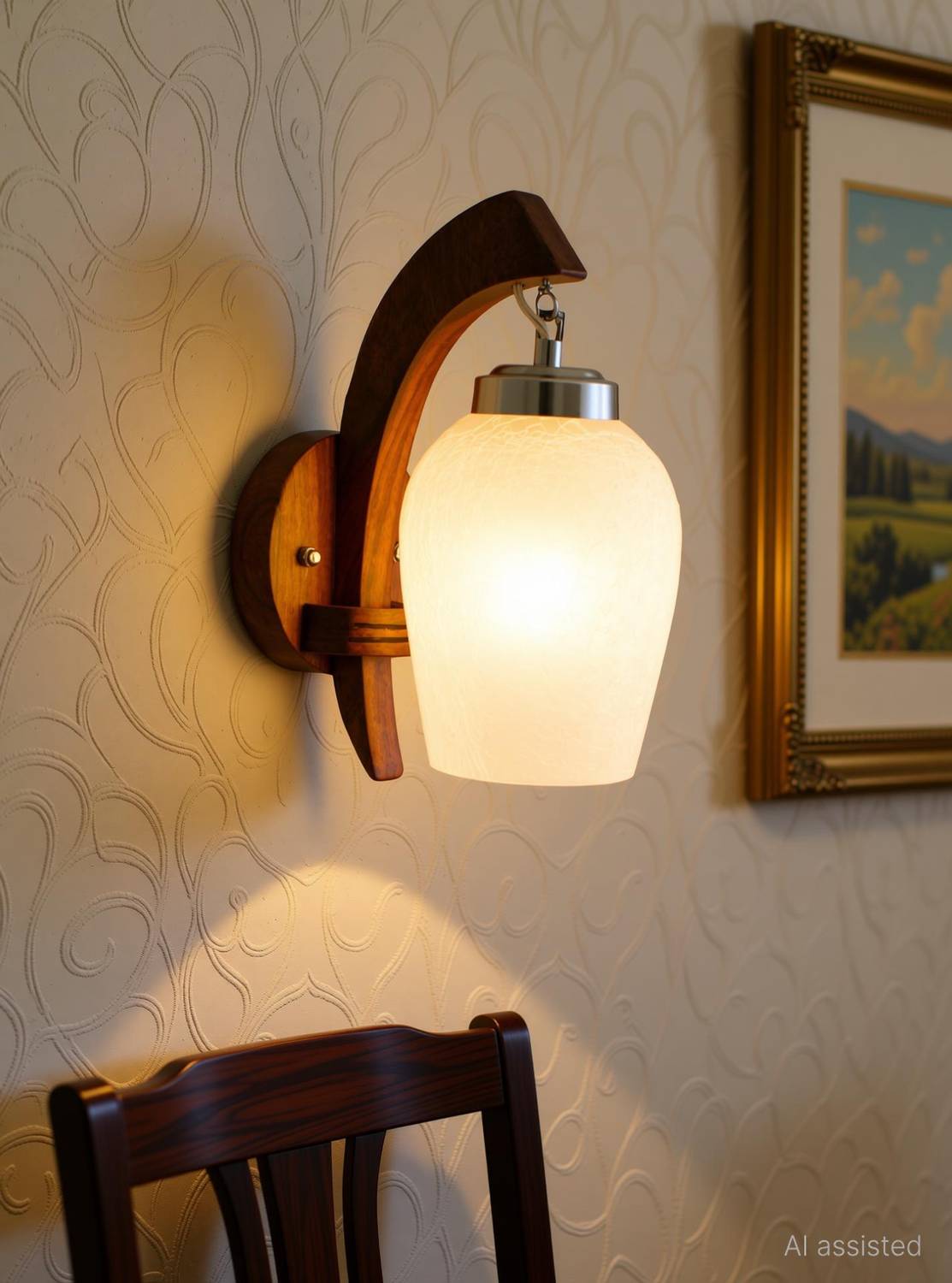 Sinoman Pendant Wall Lamp - Image 1