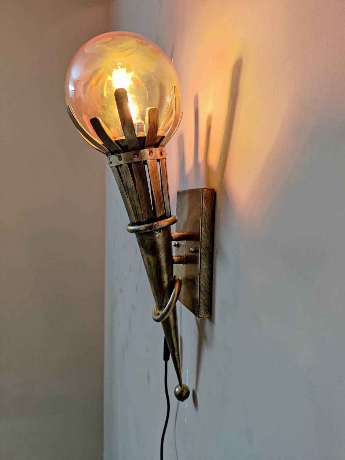 Sinoman Wallchiere Wall Lamp Without Bulb