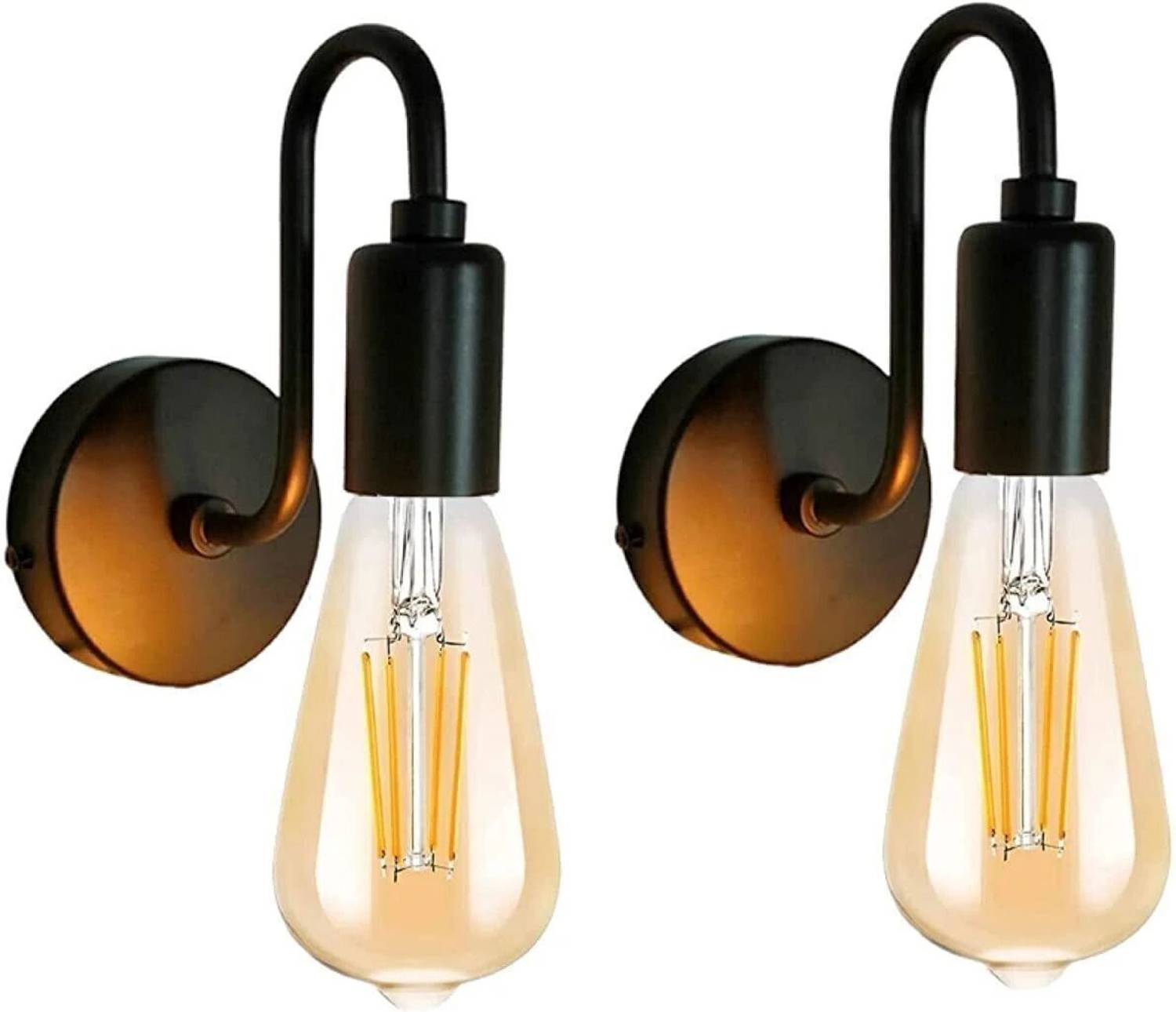 Areezo Wallchiere Wall Lamp Without Bulb (Pack of 2)
