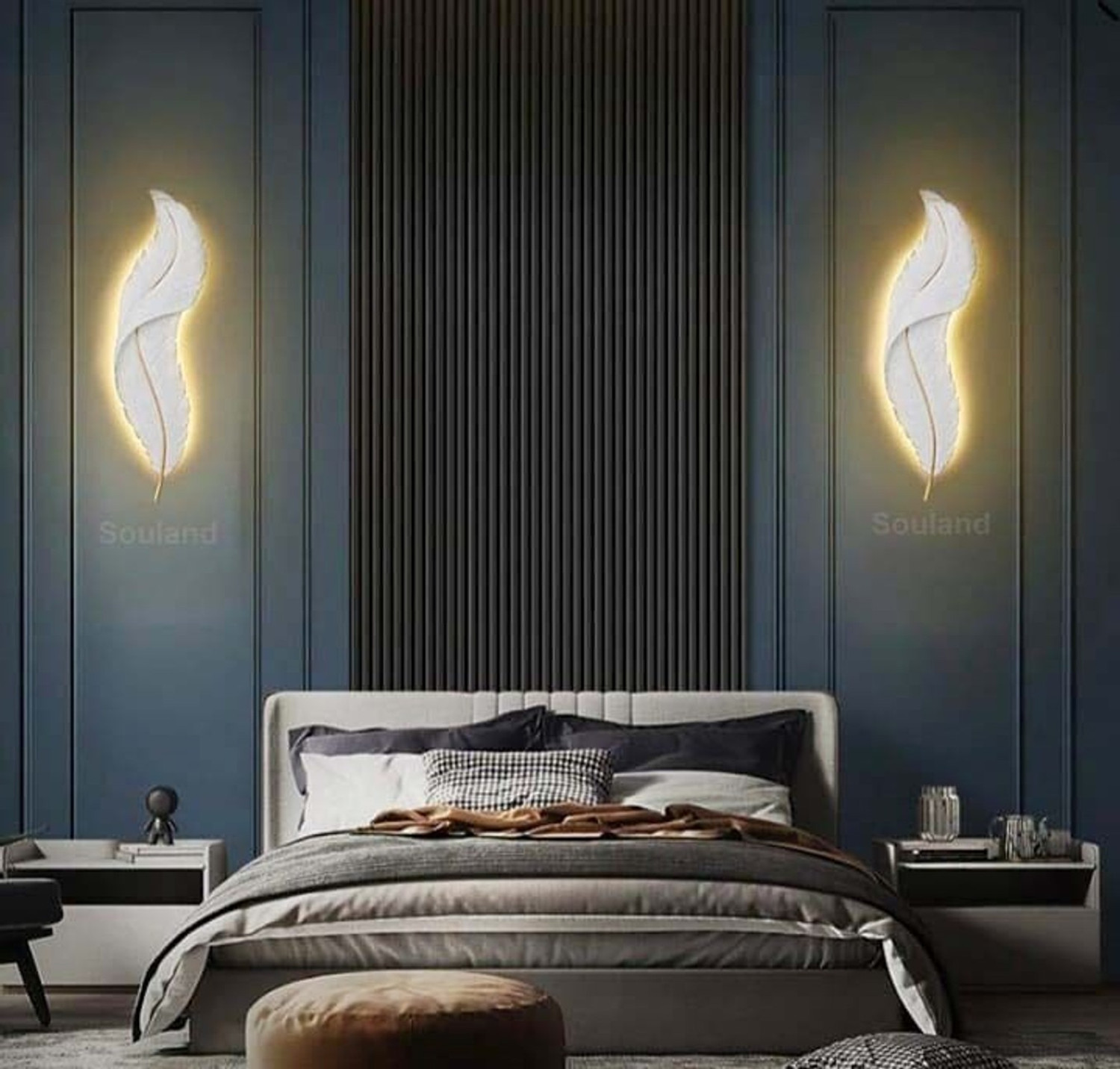 Image of Souland Wallchiere Wall Lamp With Bulb