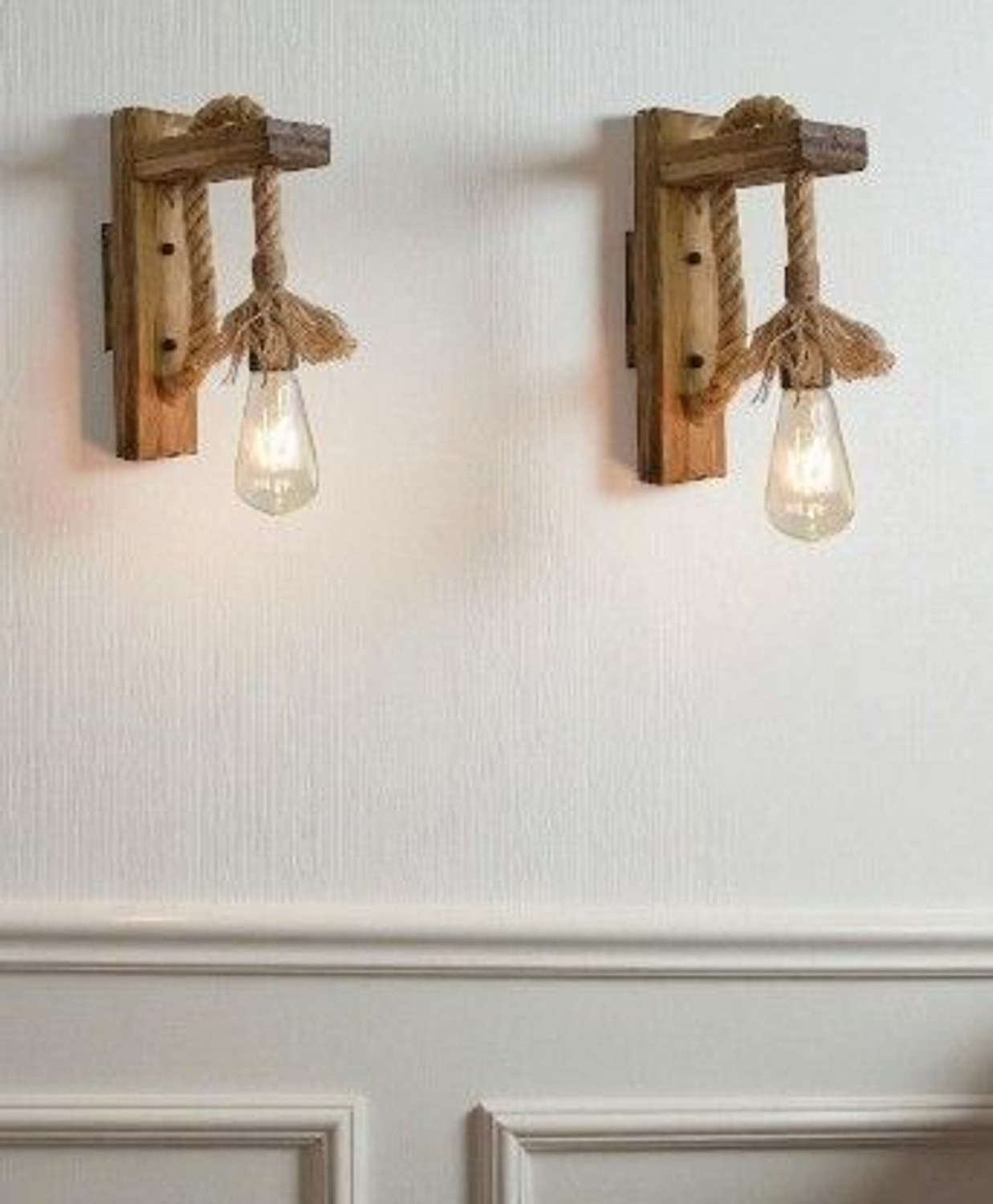 Image of Areezo Candelabra Wall Lamp Without Bulb