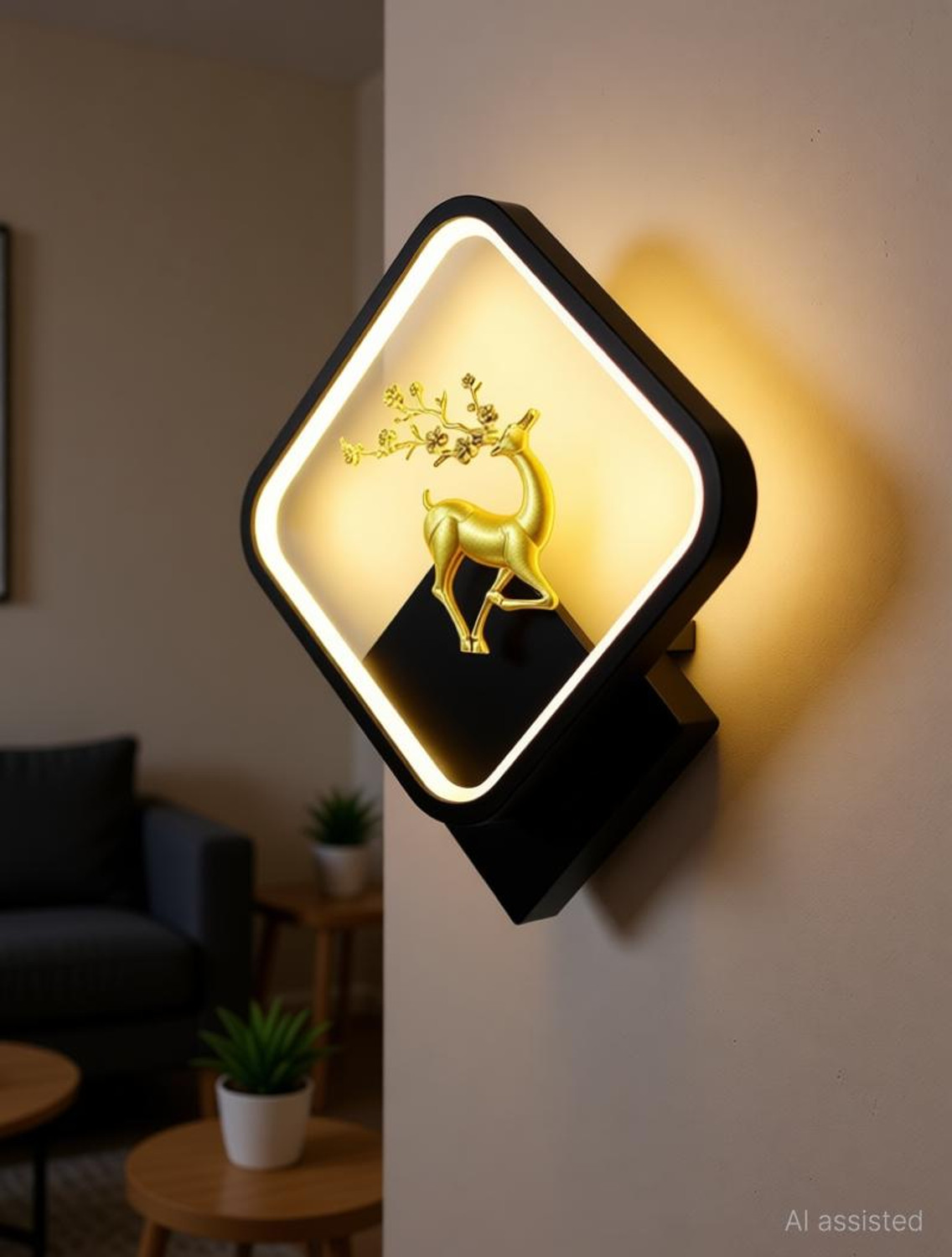 Image of LUMINX Swing Arm Wall Light Wall Lamp With Bulb
