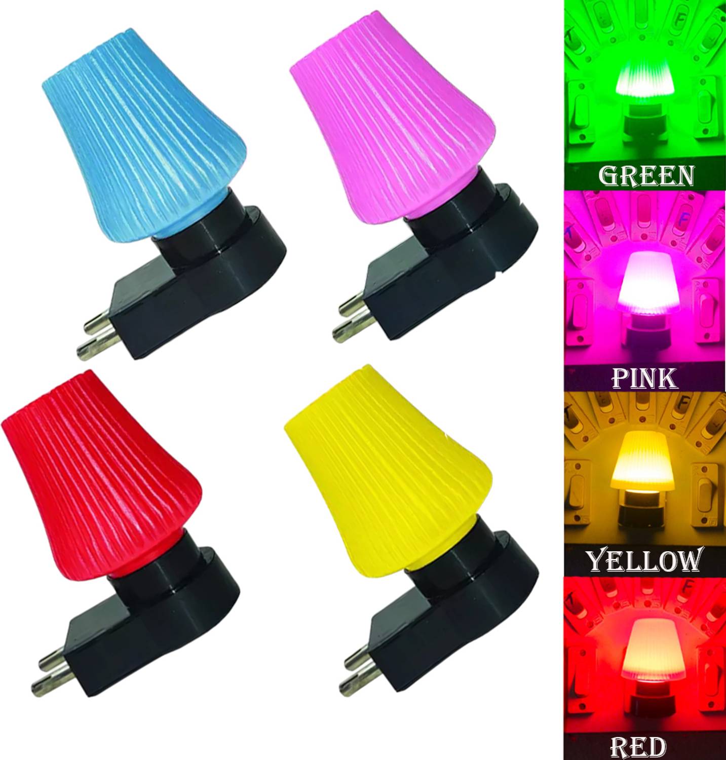 Saule Swing Arm Wall Light Wall Lamp With Bulb (Pack of 4)