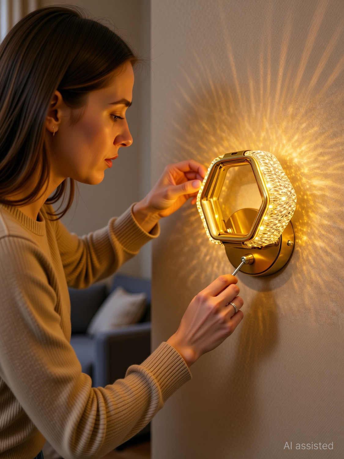 Image of THE UJALAVISTA Wallchiere Wall Lamp With Bulb