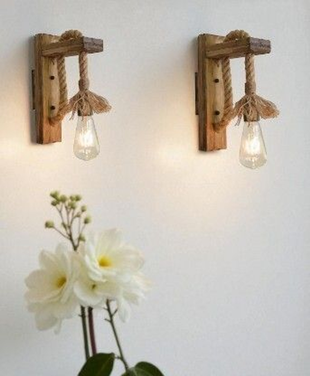 Image of Areezo Candelabra Wall Lamp Without Bulb