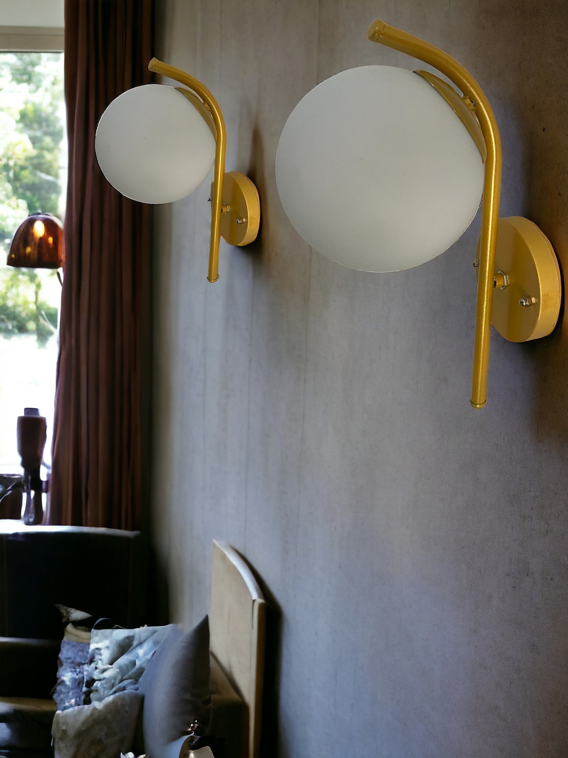 Image of Delbay Wallchiere Wall Lamp Without Bulb