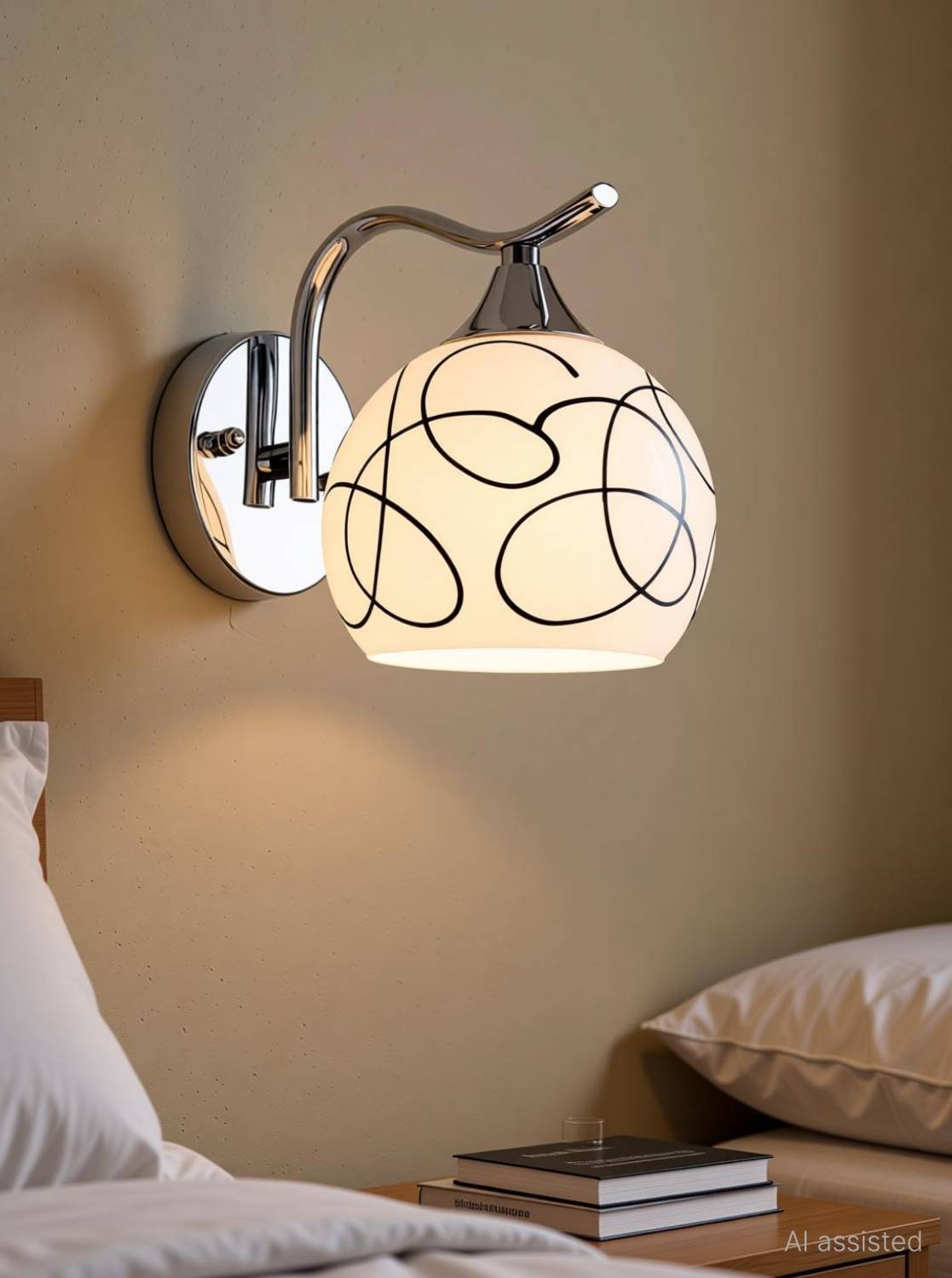 Brightlyt Wallchiere Wall Lamp Without Bulb